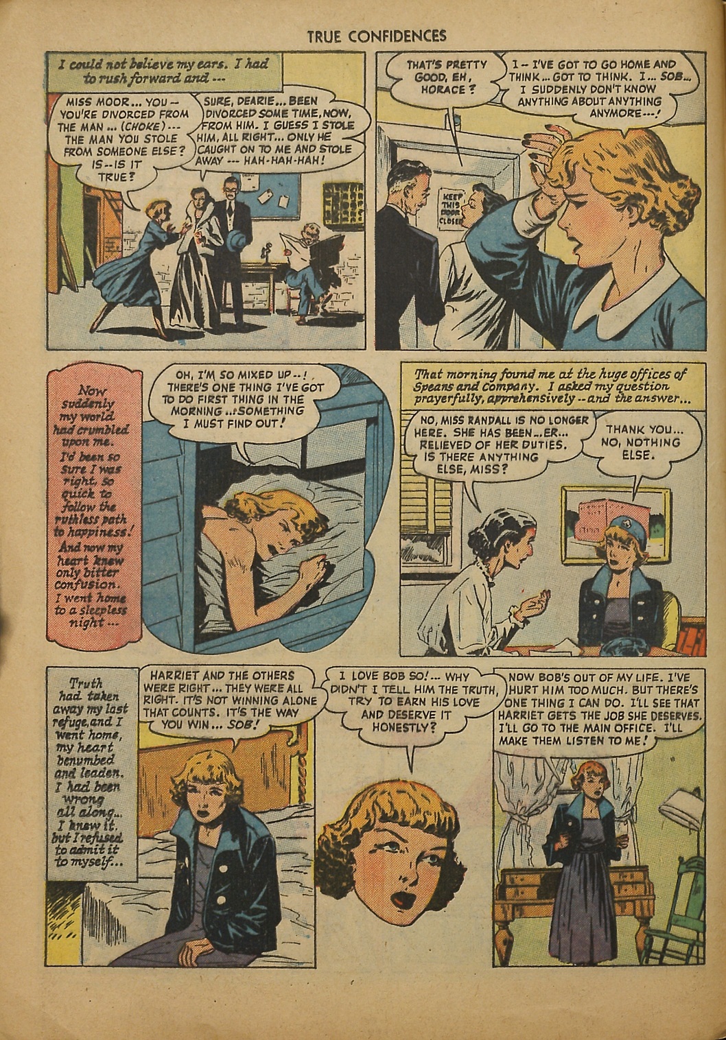 Read online True Confidences comic -  Issue #1 - 12