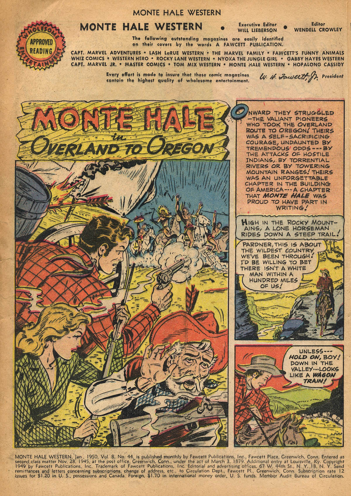 Read online Monte Hale Western comic -  Issue #44 - 5