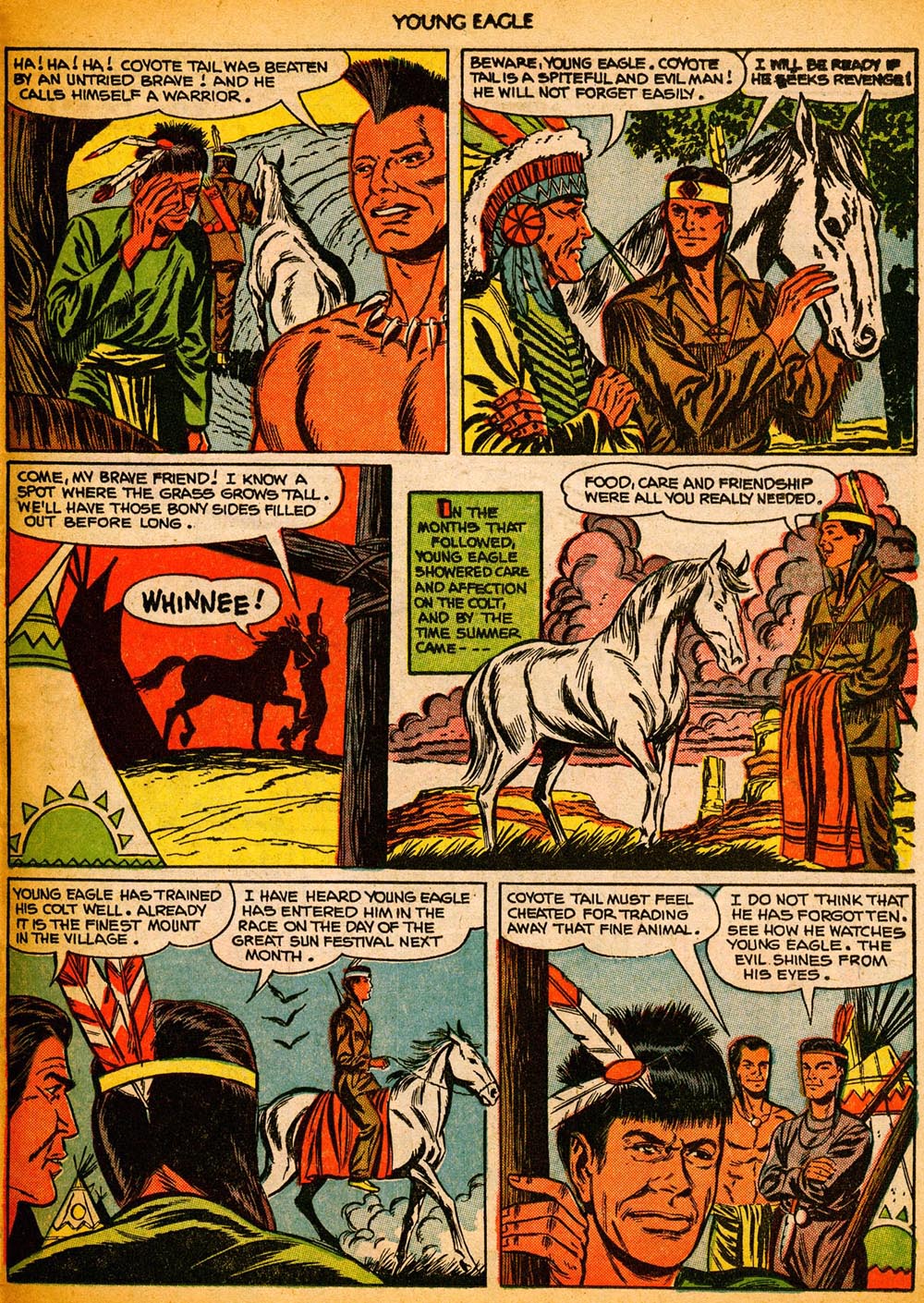 Read online Young Eagle comic -  Issue #10 - 29