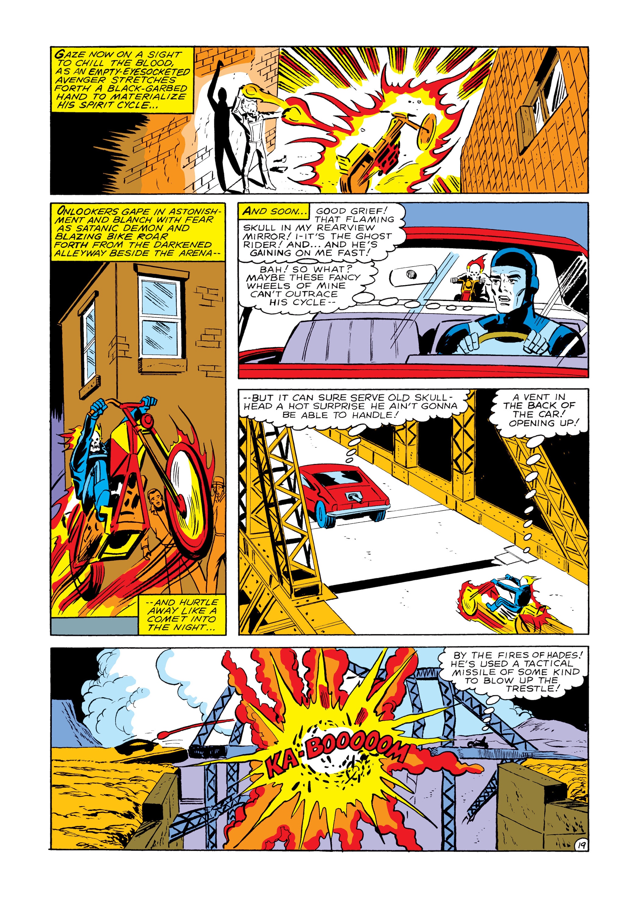 Read online Marvel Masterworks: Ghost Rider comic -  Issue # TPB 5 (Part 2) - 89