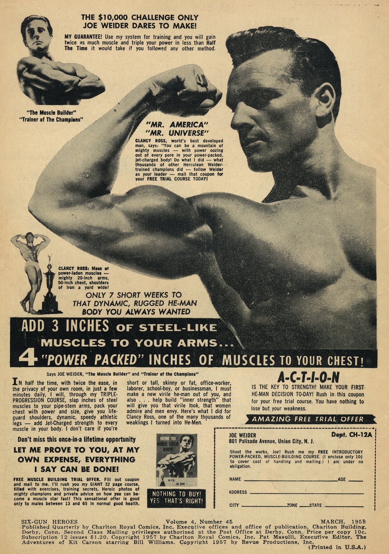 Read online Six-Gun Heroes comic -  Issue #45 - 2