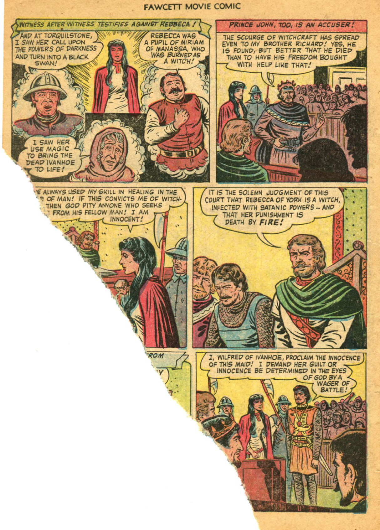 Read online Fawcett Movie Comic comic -  Issue #20 - 27