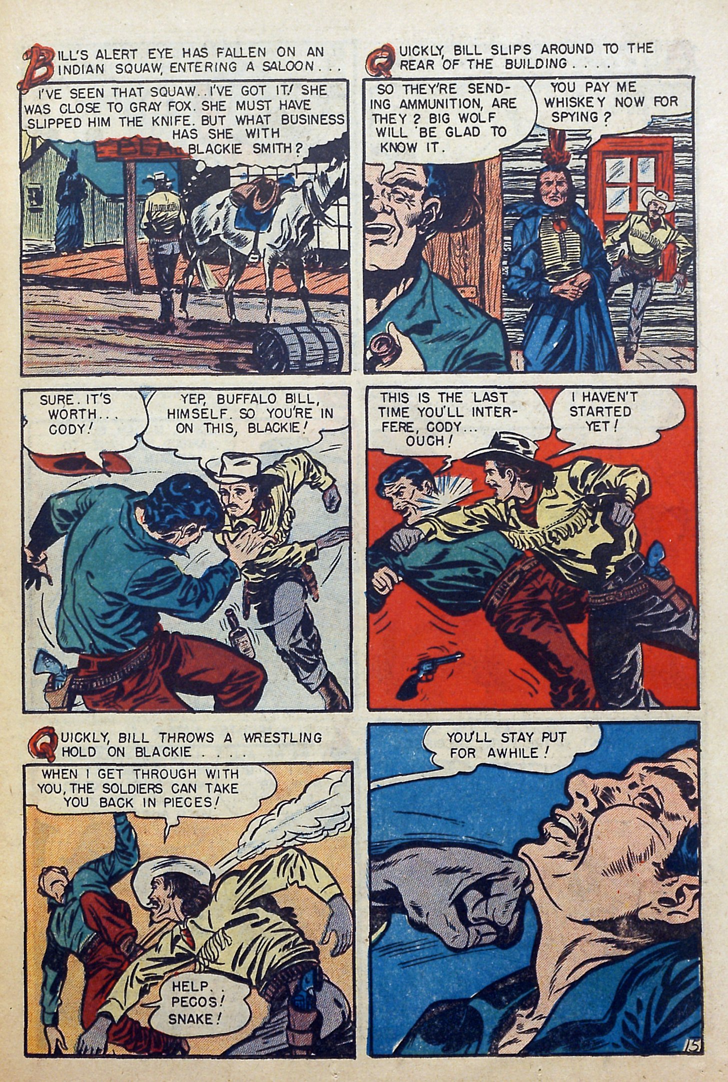 Read online Buffalo Bill comic -  Issue #2 - 23
