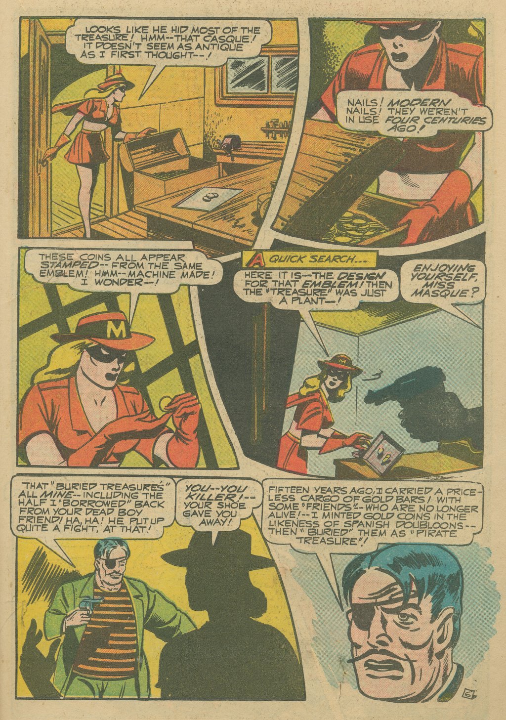 Read online Exciting Comics comic -  Issue #54 - 30