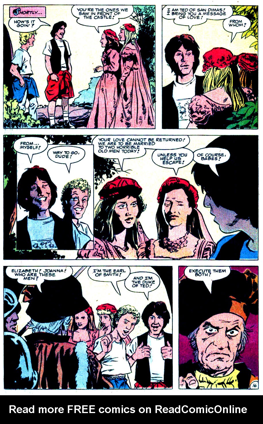 Read online Bill & Ted's Excellent Adventure comic -  Issue # Full - 16