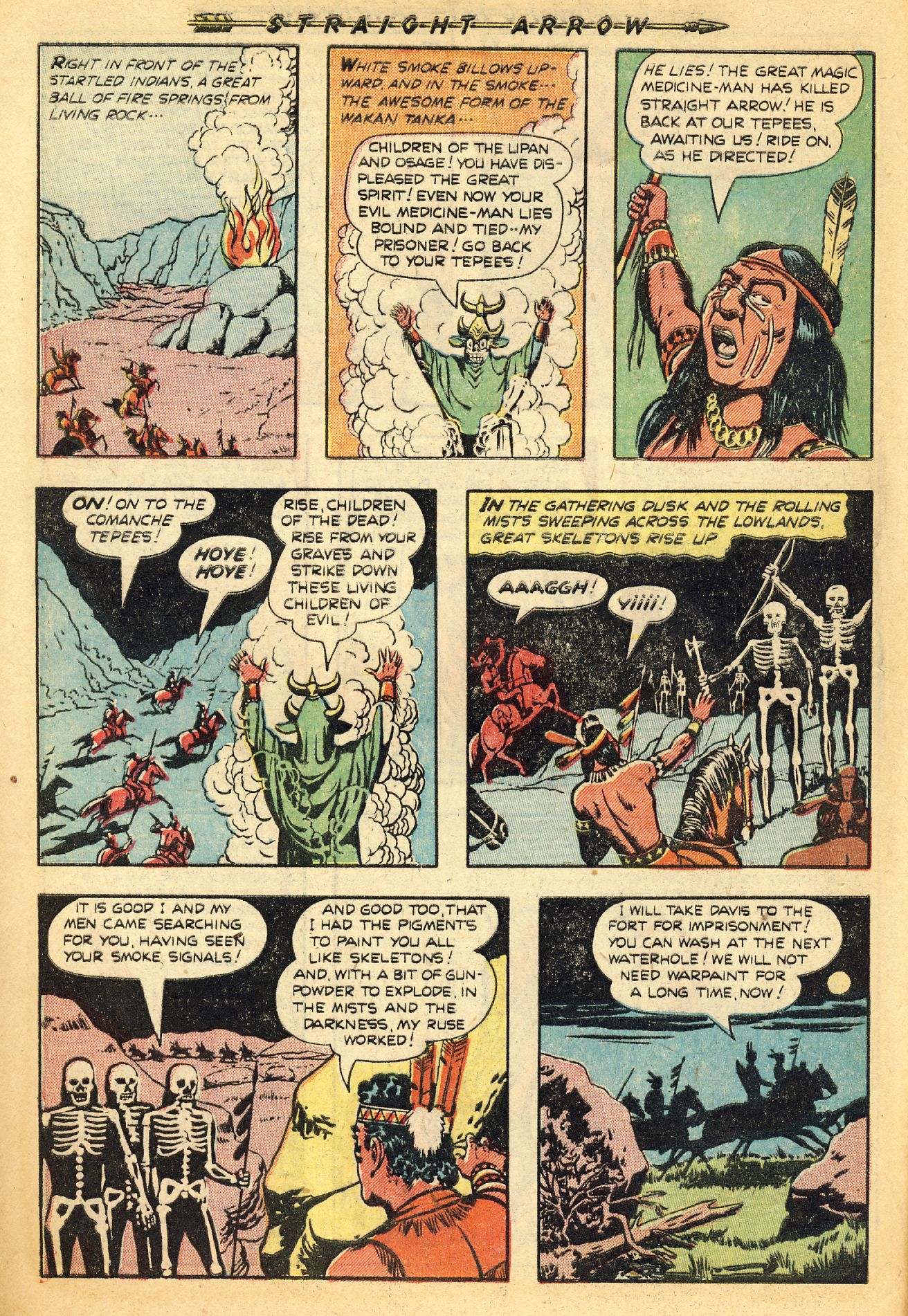 Read online Straight Arrow comic -  Issue #16 - 10