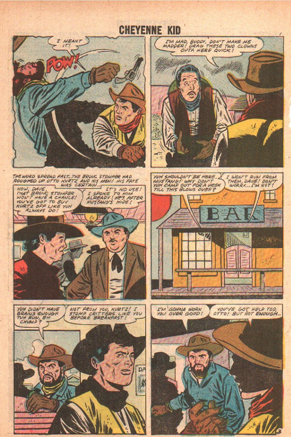 Read online Cheyenne Kid comic -  Issue #11 - 56