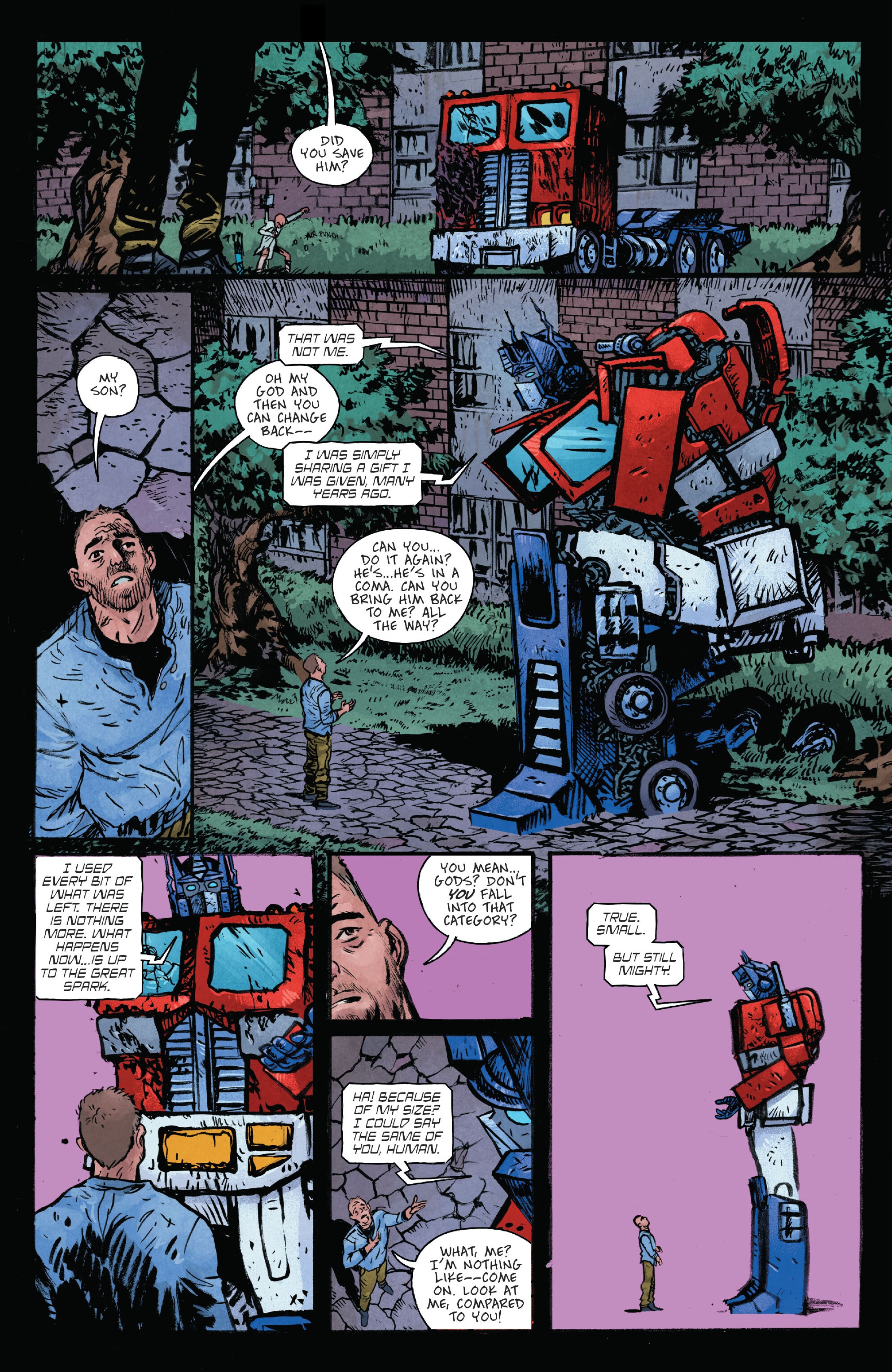 Read online Transformers (2023) comic -  Issue #4 - 18