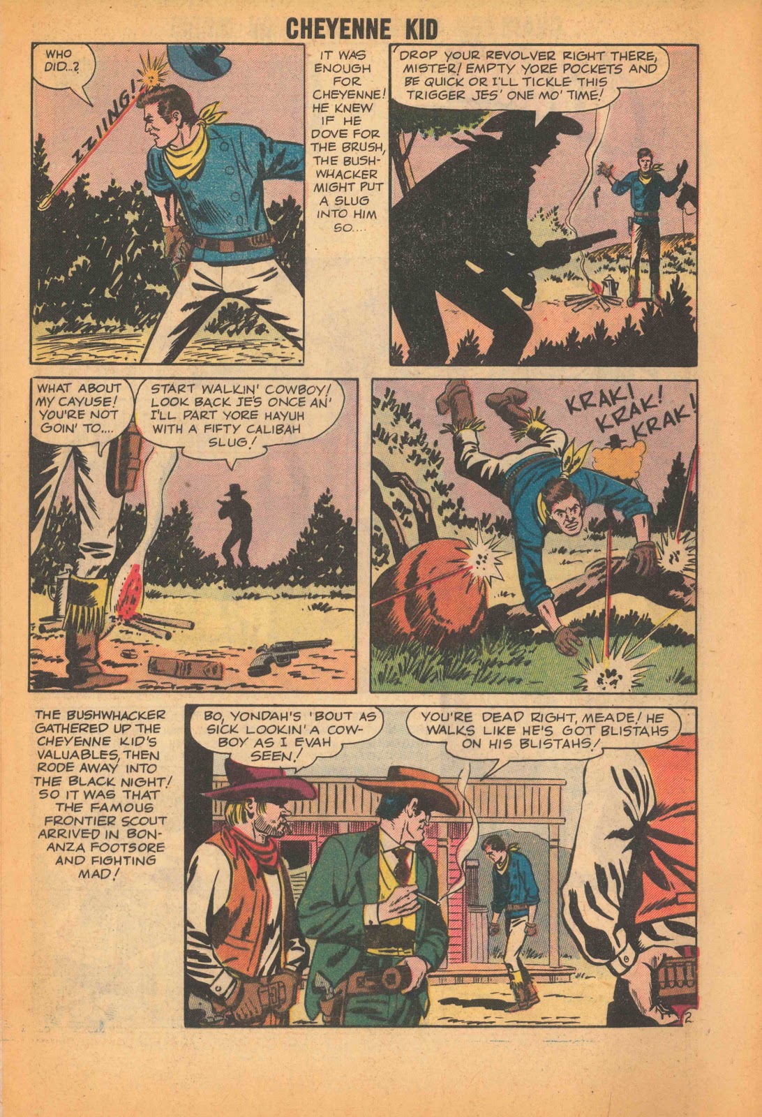 Cheyenne Kid issue 34 - Page 4