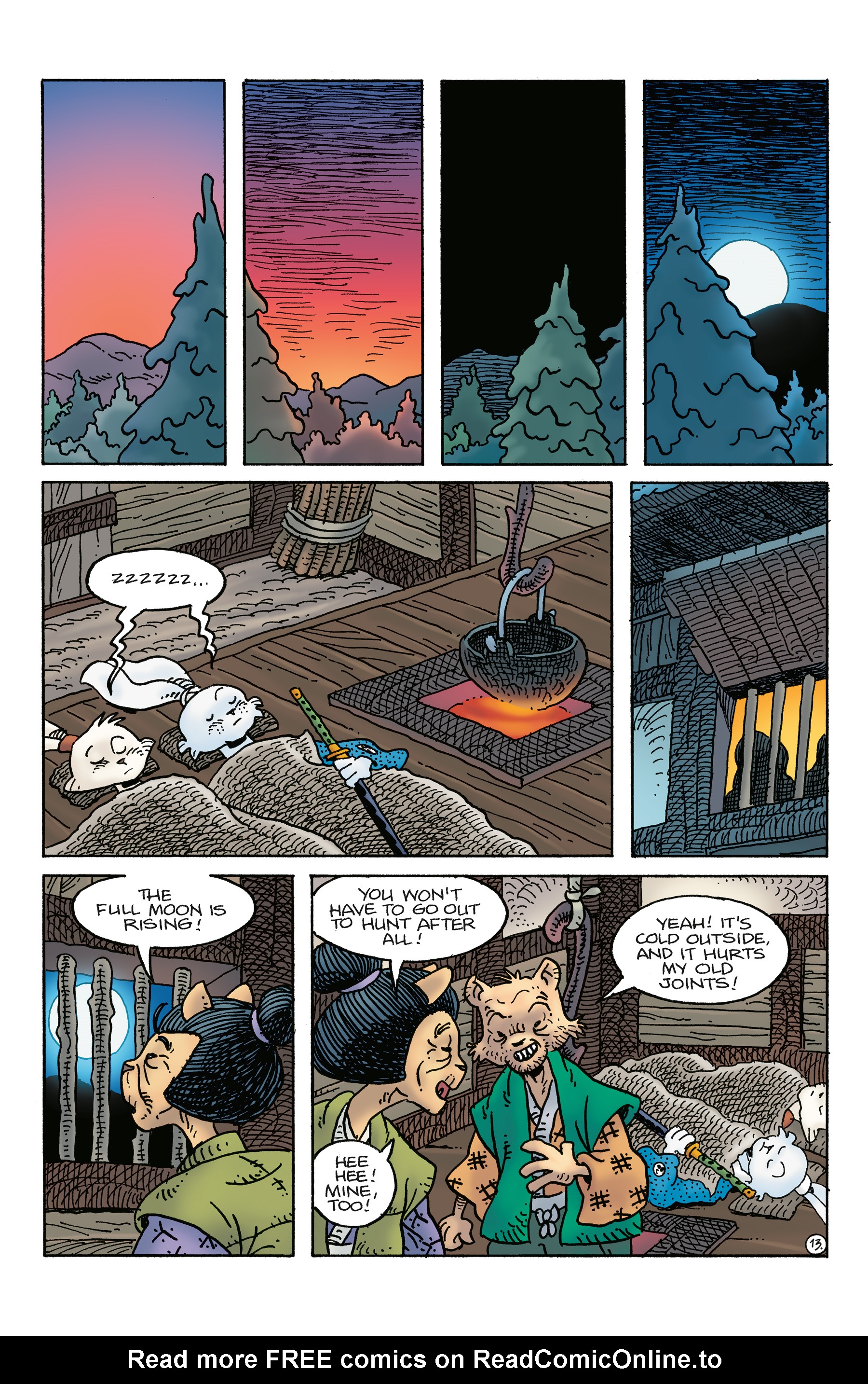 Read online Usagi Yojimbo: Ice and Snow comic -  Issue #5 - 15