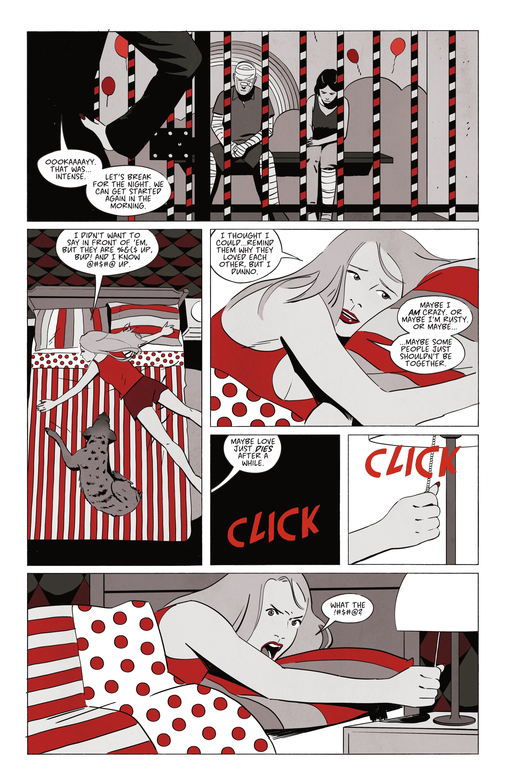 Read online Harley Quinn: Black   White   Redder comic -  Issue #6 - 23