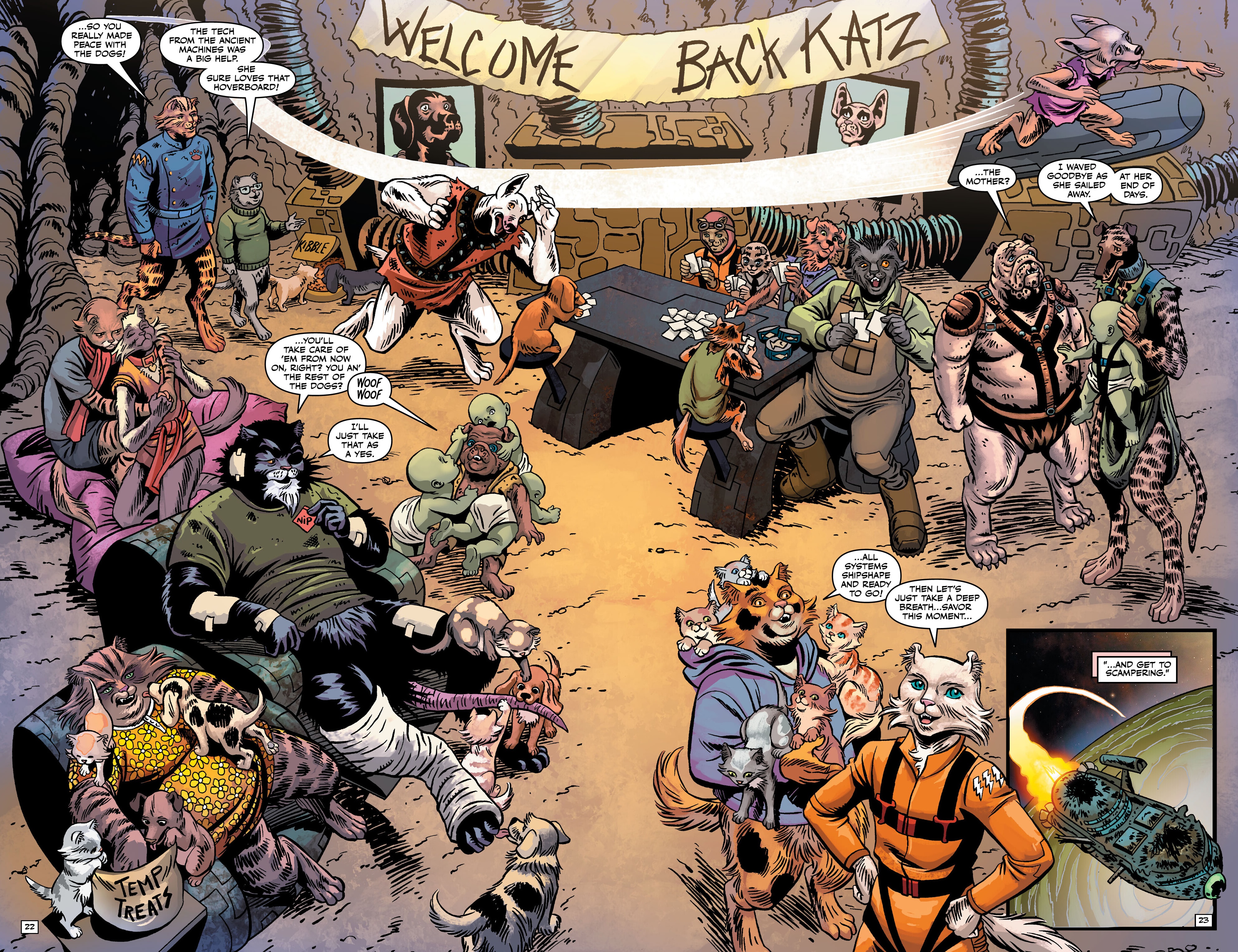 Read online Captain Ginger: The Last Feeder comic -  Issue #2 - 24