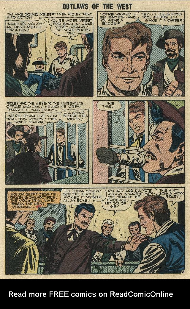 Read online Outlaws of the West comic -  Issue #13 - 27