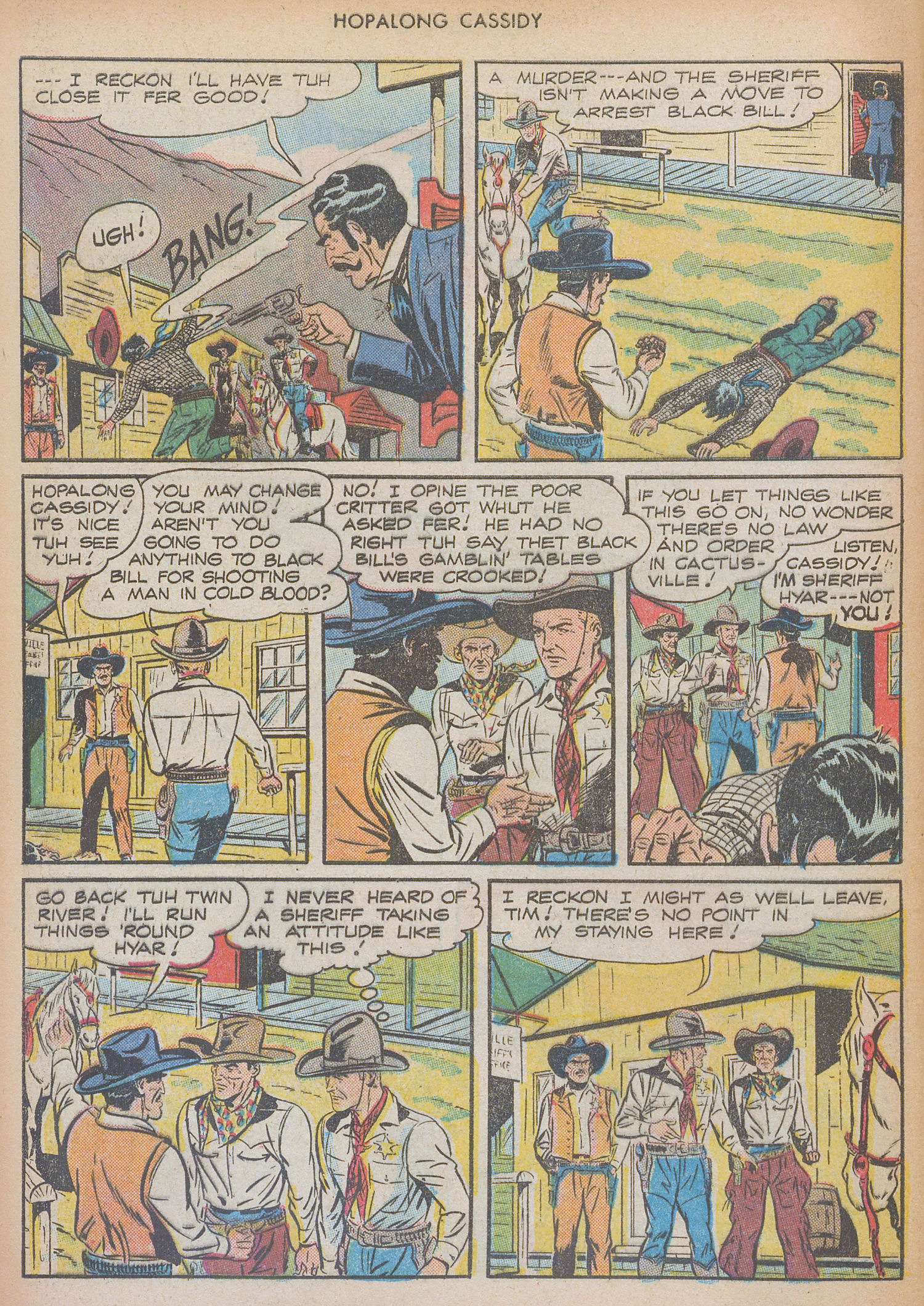 Read online Hopalong Cassidy comic -  Issue #20 - 44