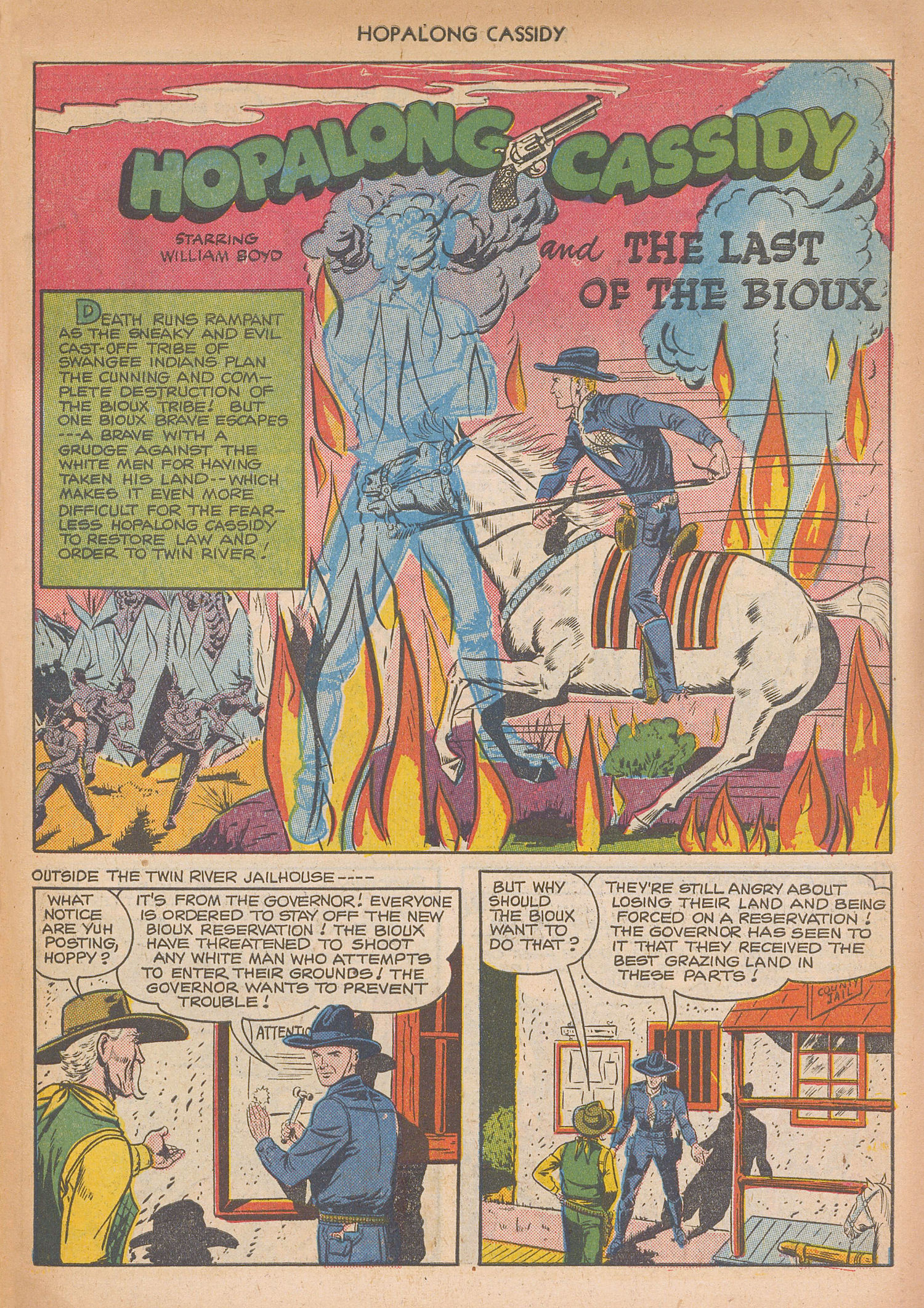 Read online Hopalong Cassidy comic -  Issue #53 - 43