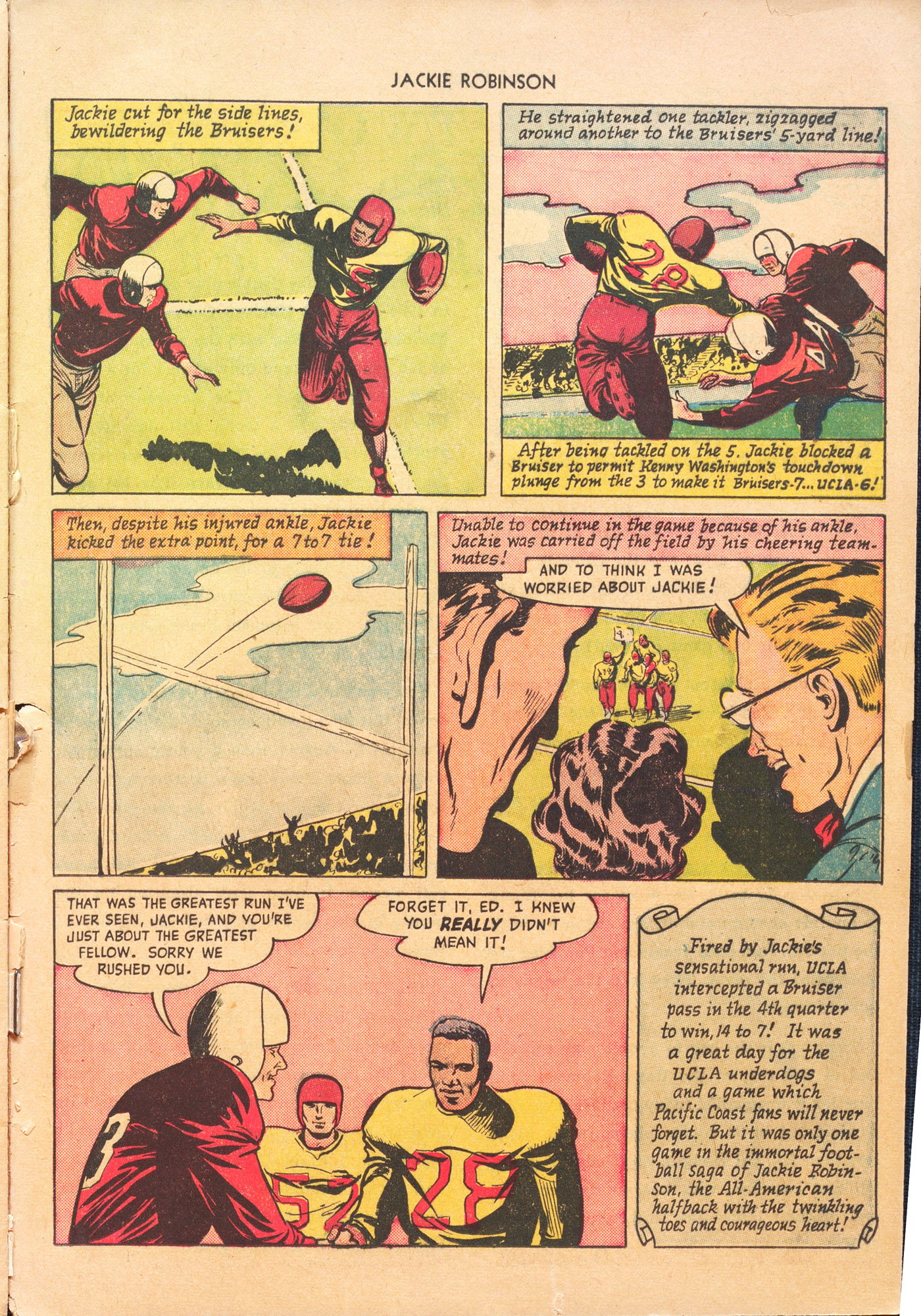 Read online Jackie Robinson comic -  Issue #4 - 25