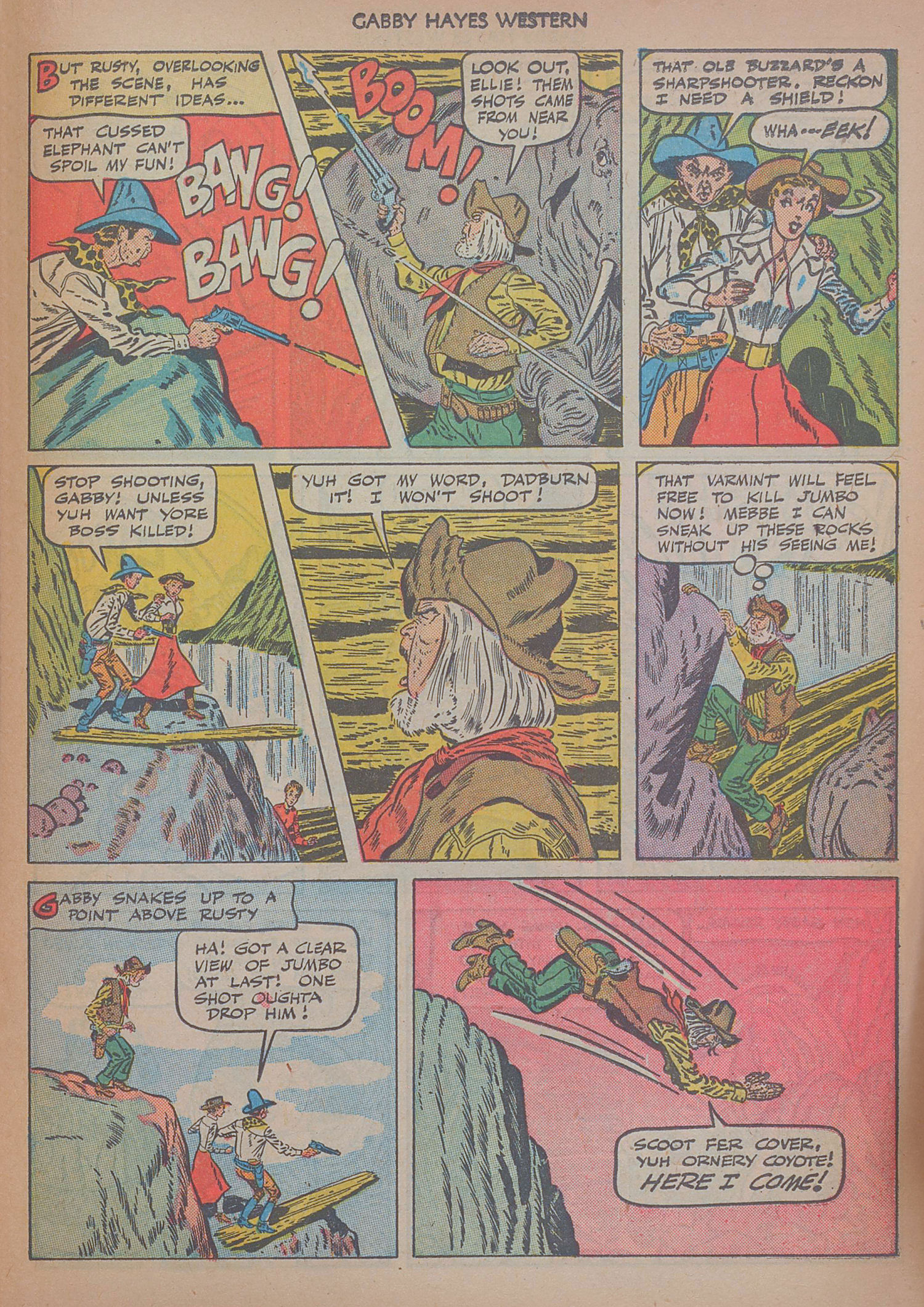 Read online Gabby Hayes Western comic -  Issue #15 - 23