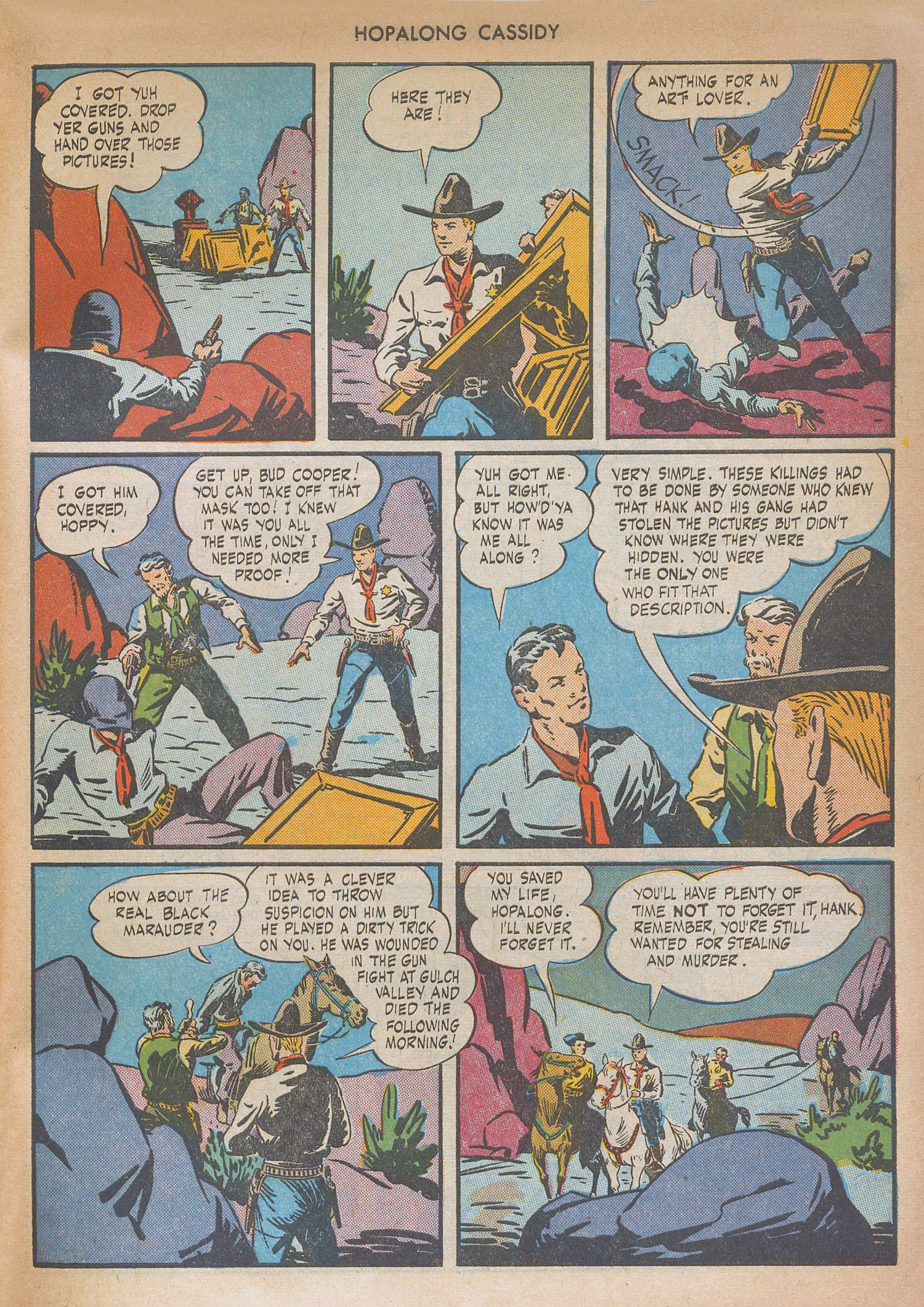 Read online Hopalong Cassidy comic -  Issue #4 - 21