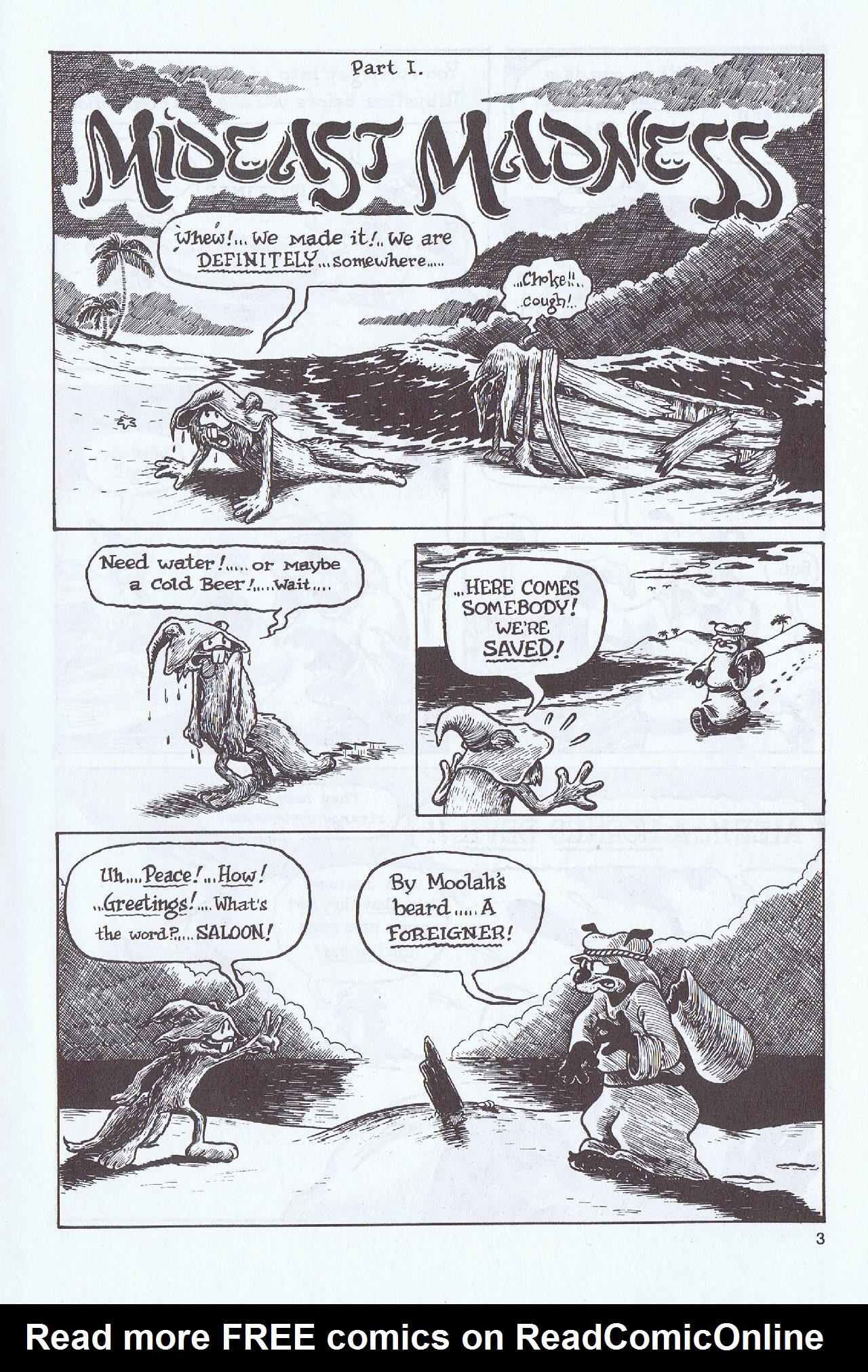 Read online Tales Of The Jackalope comic -  Issue #3 - 5