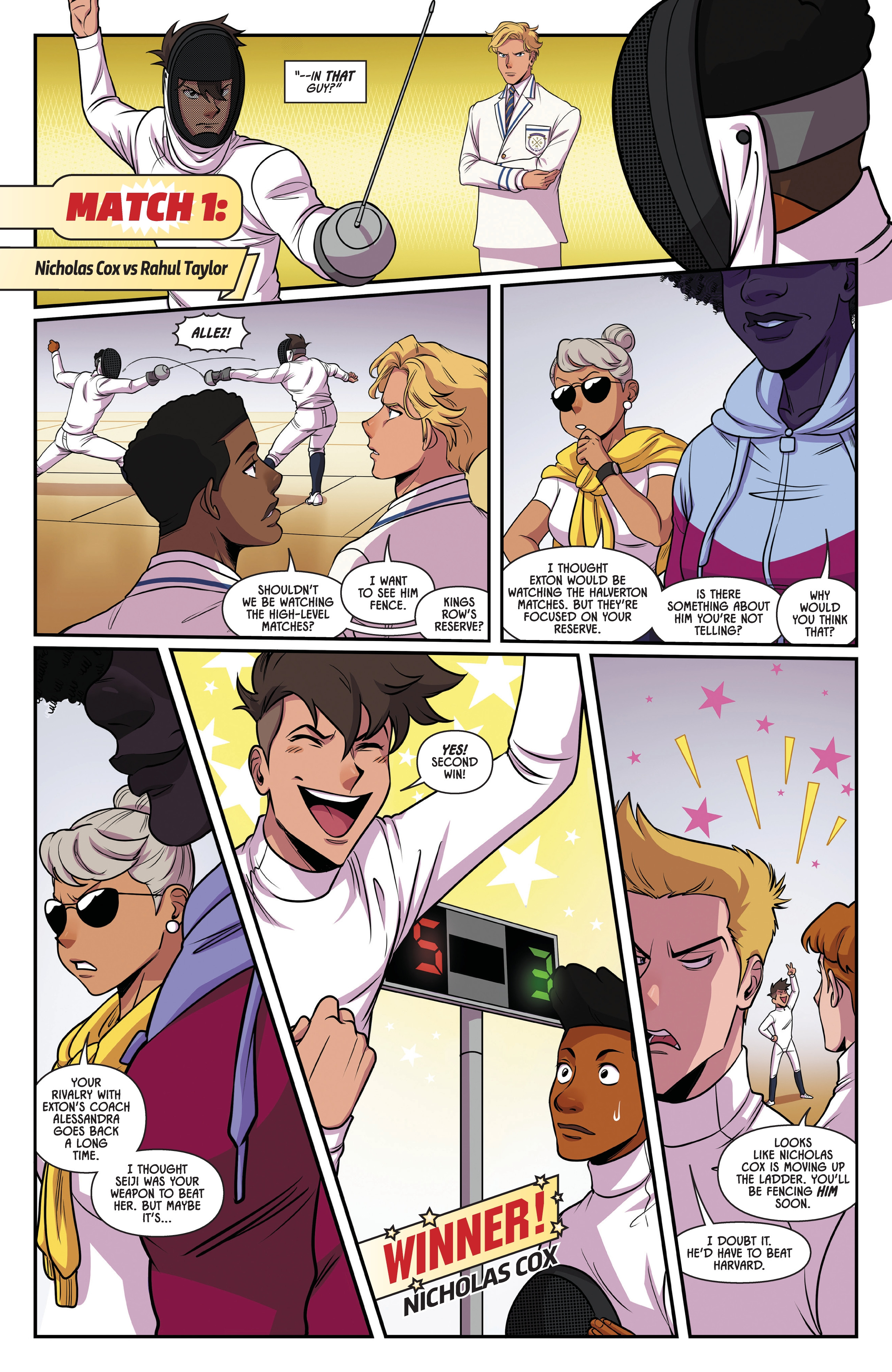 Read online Fence comic -  Issue # _TPB 6 - 54