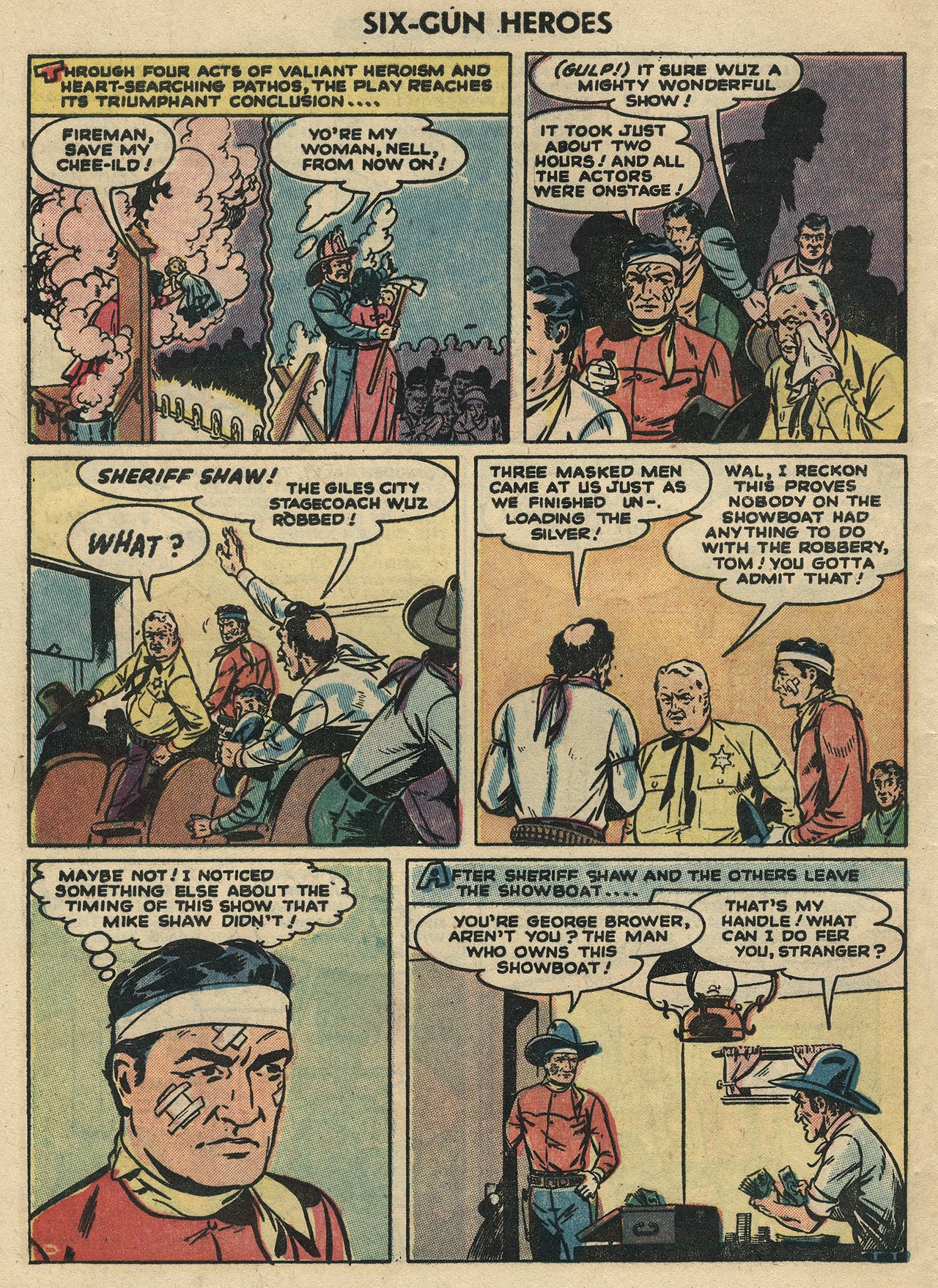 Read online Six-Gun Heroes comic -  Issue #27 - 28