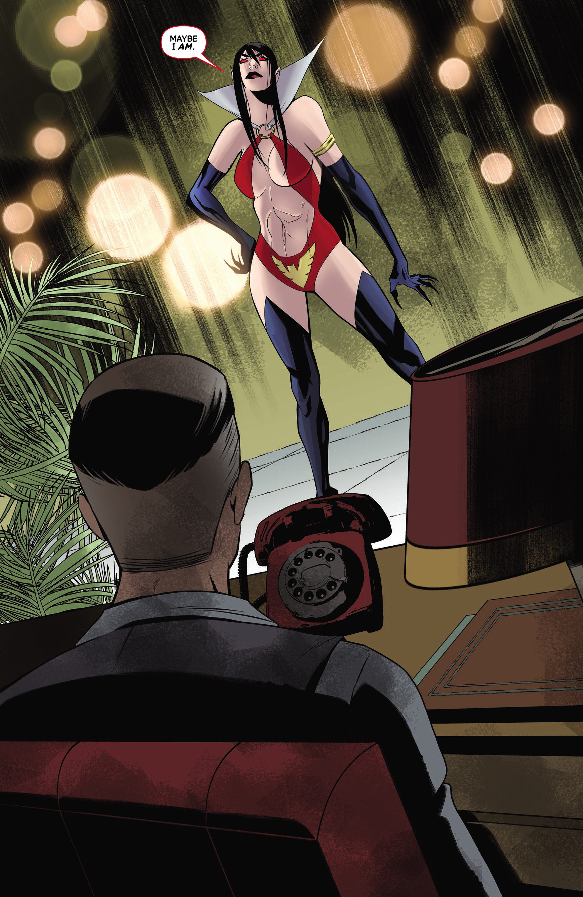 Read online Vampirella Versus The Superpowers comic -  Issue #6 - 12