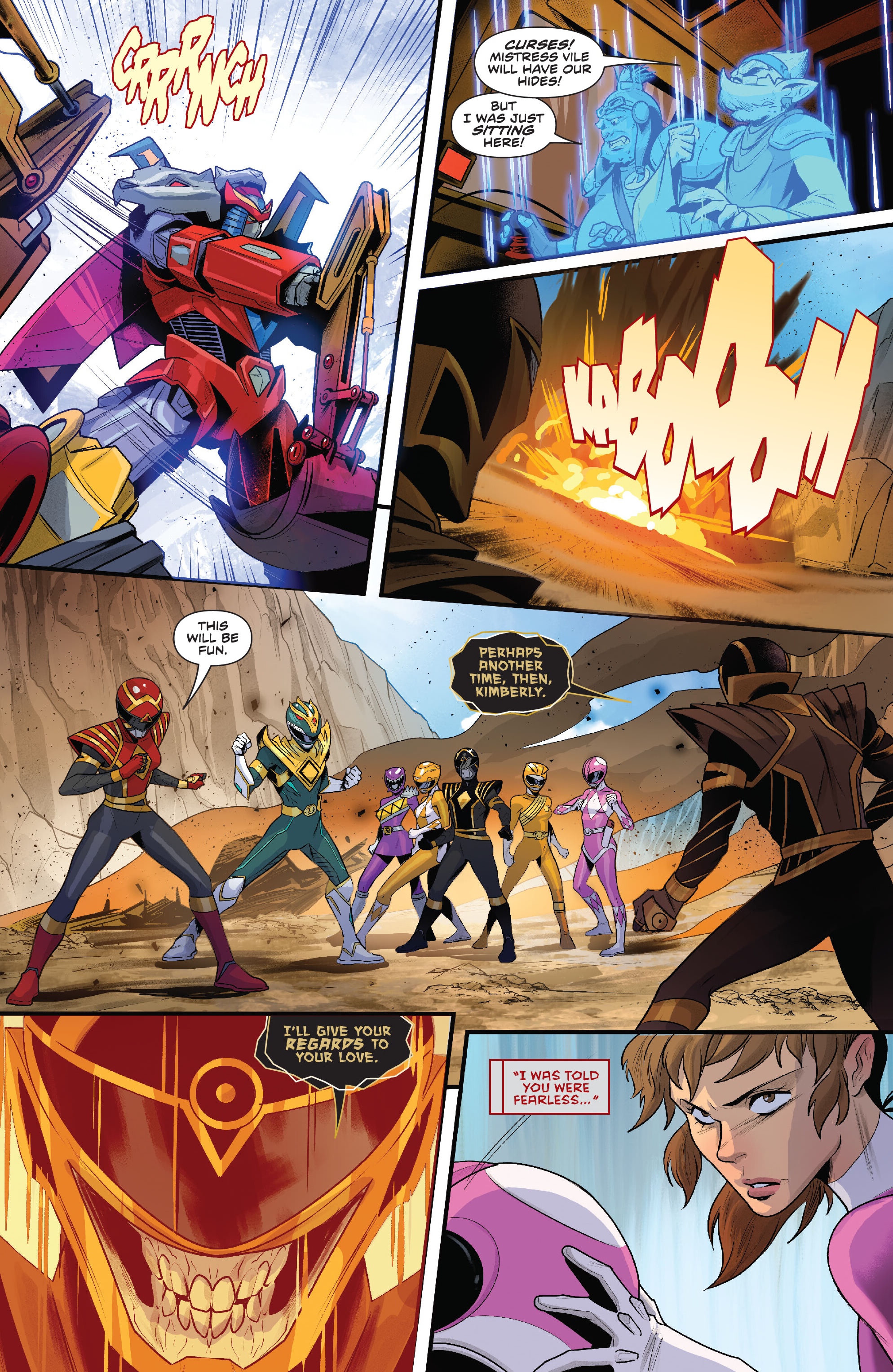 Read online Mighty Morphin Power Rangers comic -  Issue #114 - 15