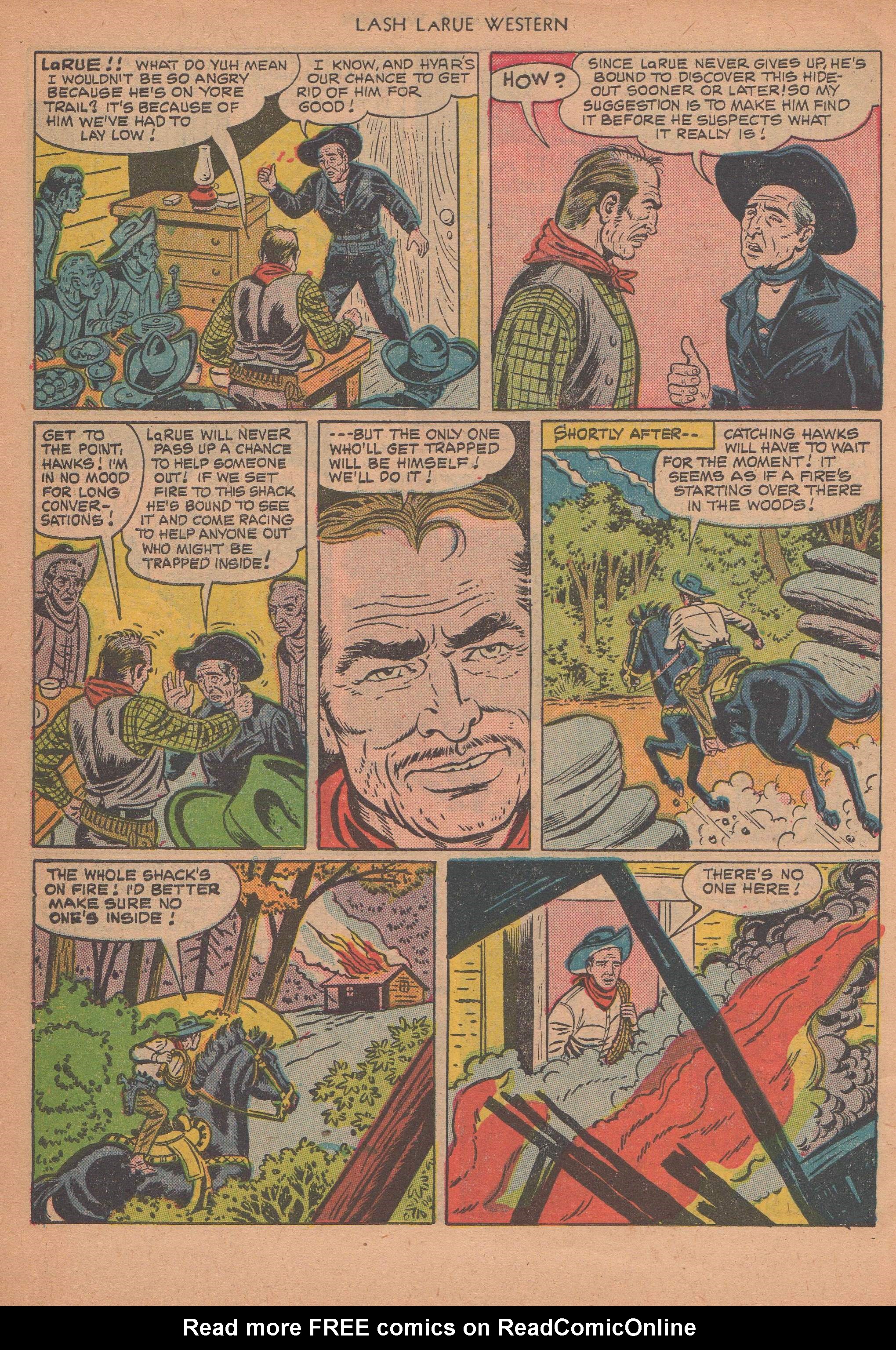 Read online Lash Larue Western (1949) comic -  Issue #14 - 47