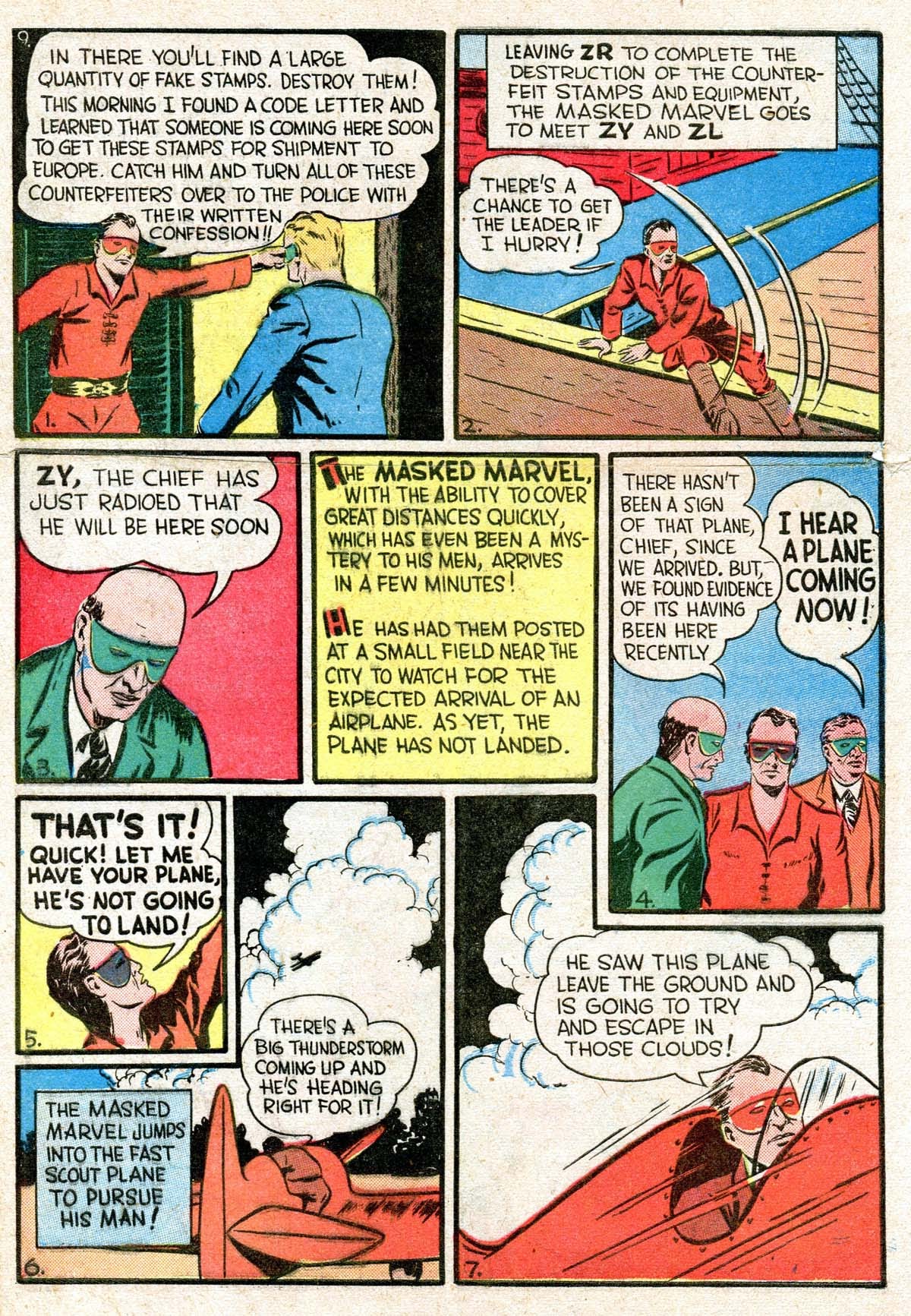 Read online Masked Marvel comic -  Issue #2 - 20