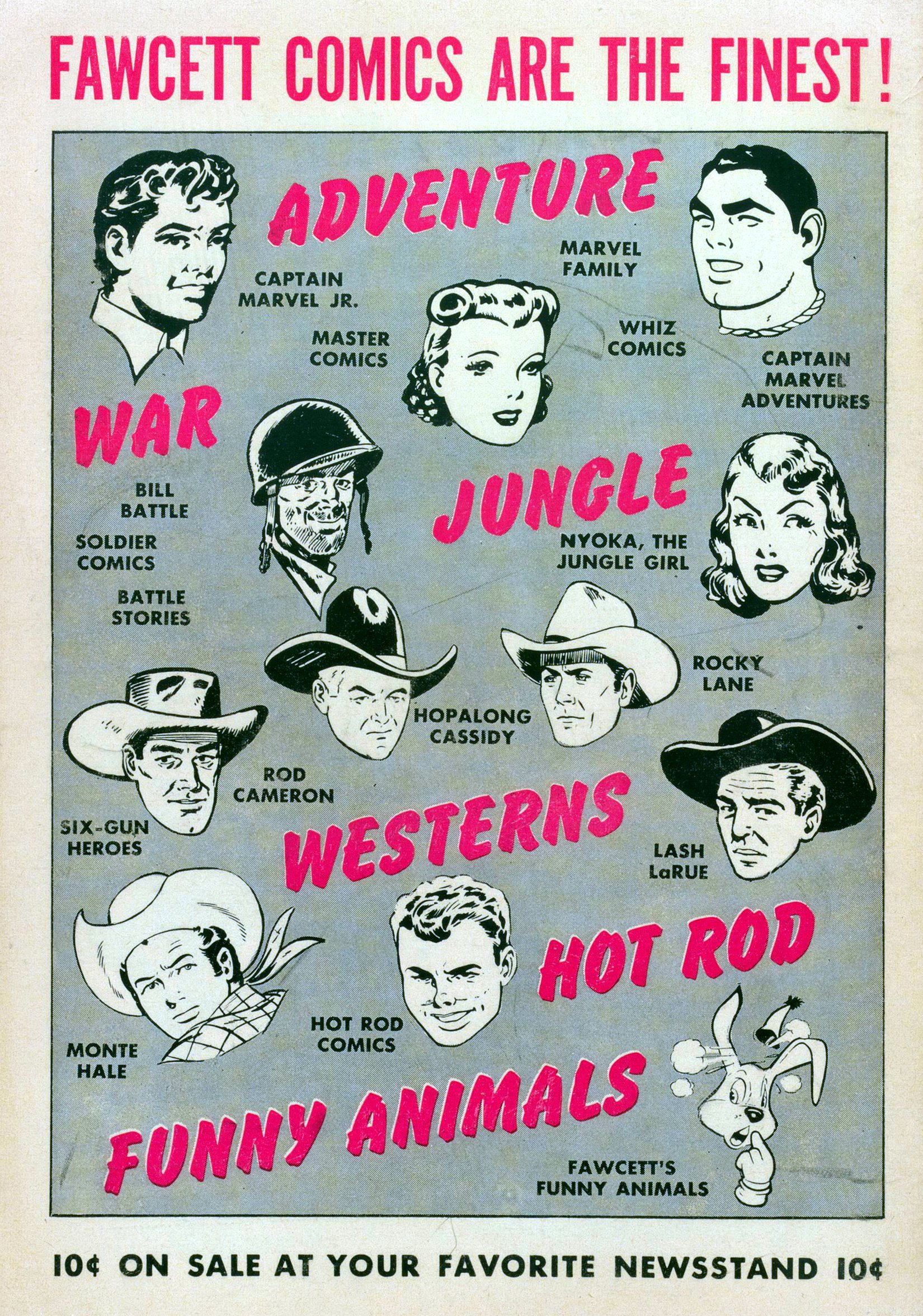 Read online Lash Larue Western (1949) comic -  Issue #36 - 36