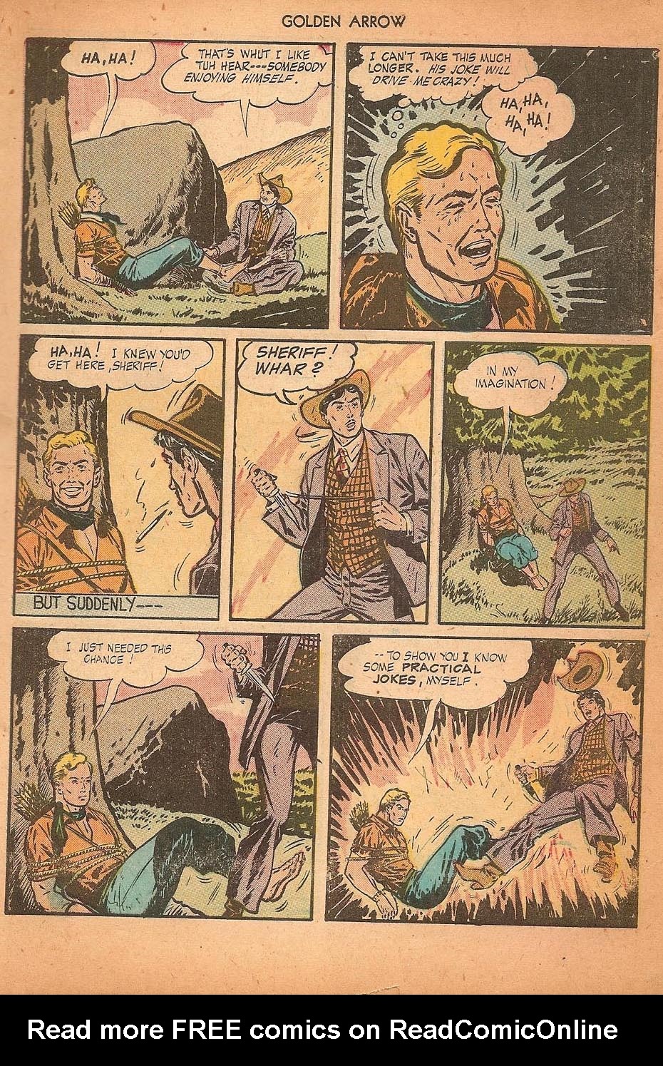 Read online Golden Arrow comic -  Issue #5 - 23