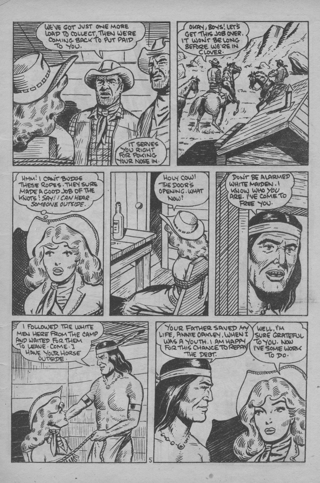 Read online Annie Oakley (1957) comic -  Issue #18 - 7