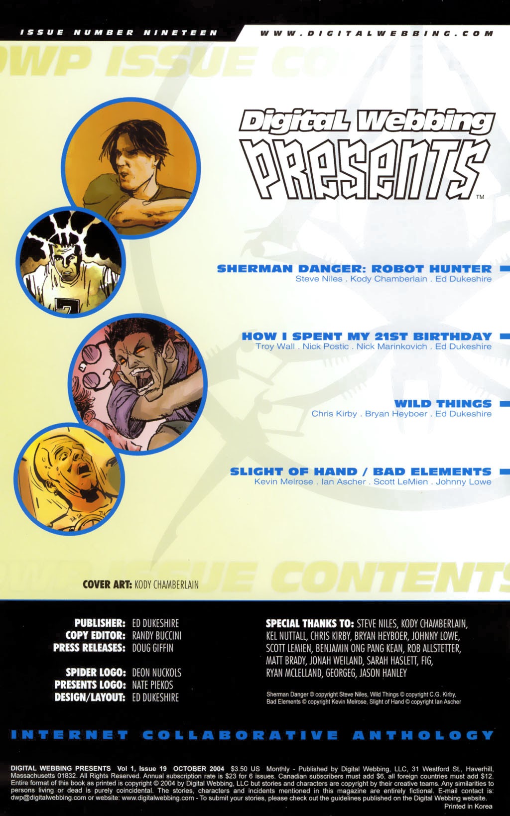 Read online Digital Webbing Presents comic -  Issue #19 - 2