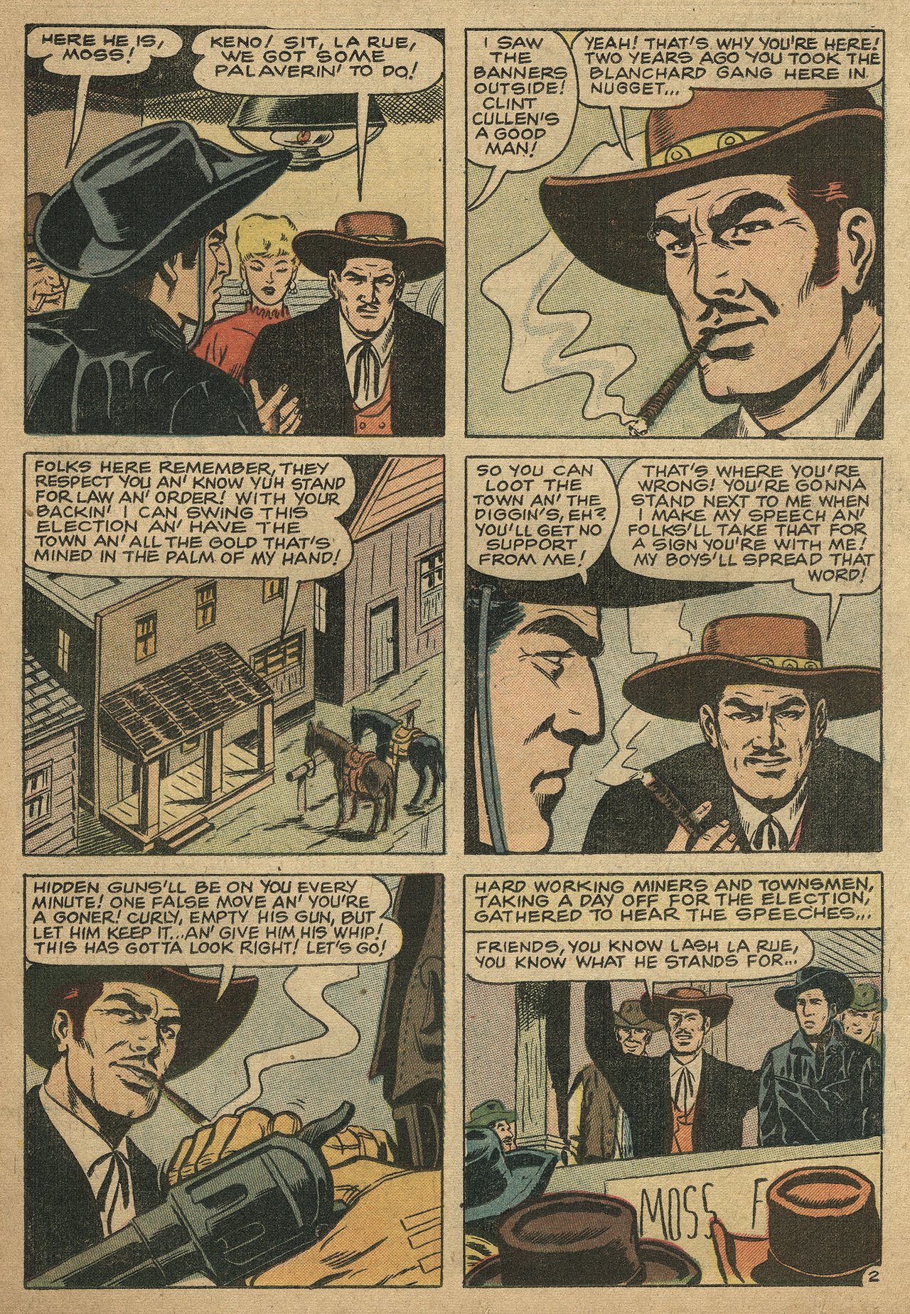 Read online Six-Gun Heroes comic -  Issue #50 - 18