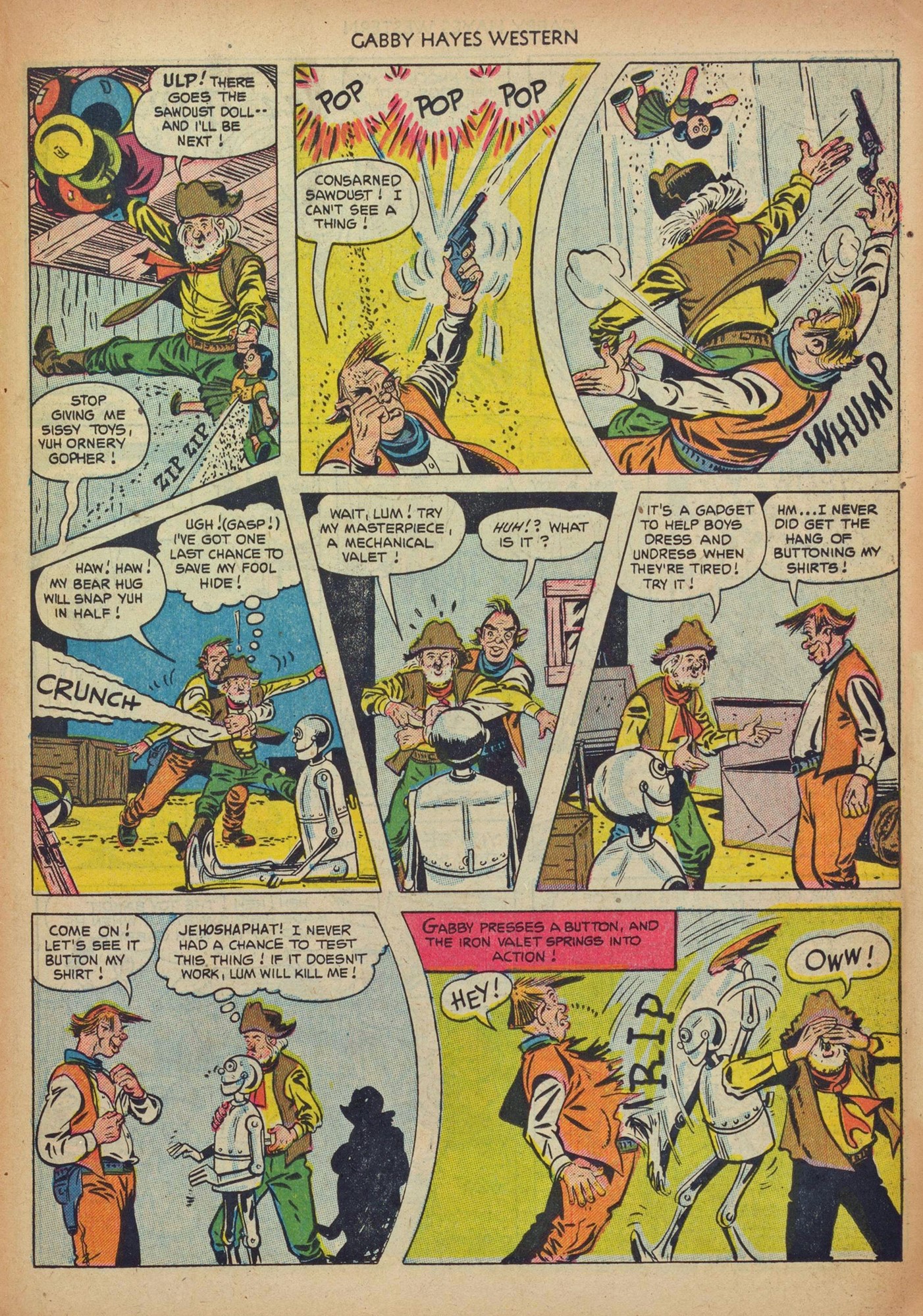 Read online Gabby Hayes Western comic -  Issue #44 - 19