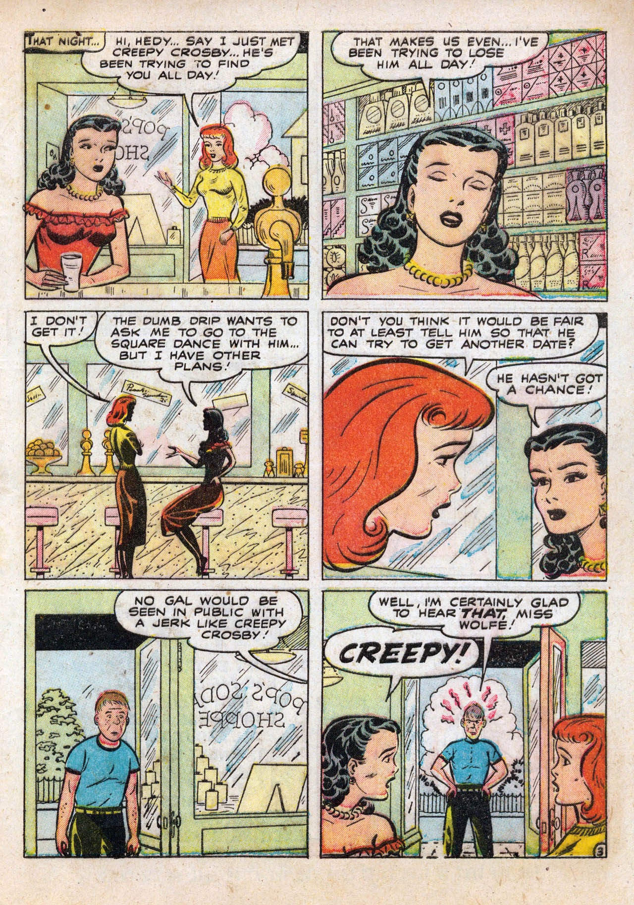 Read online Patsy and Hedy comic -  Issue #9 - 31