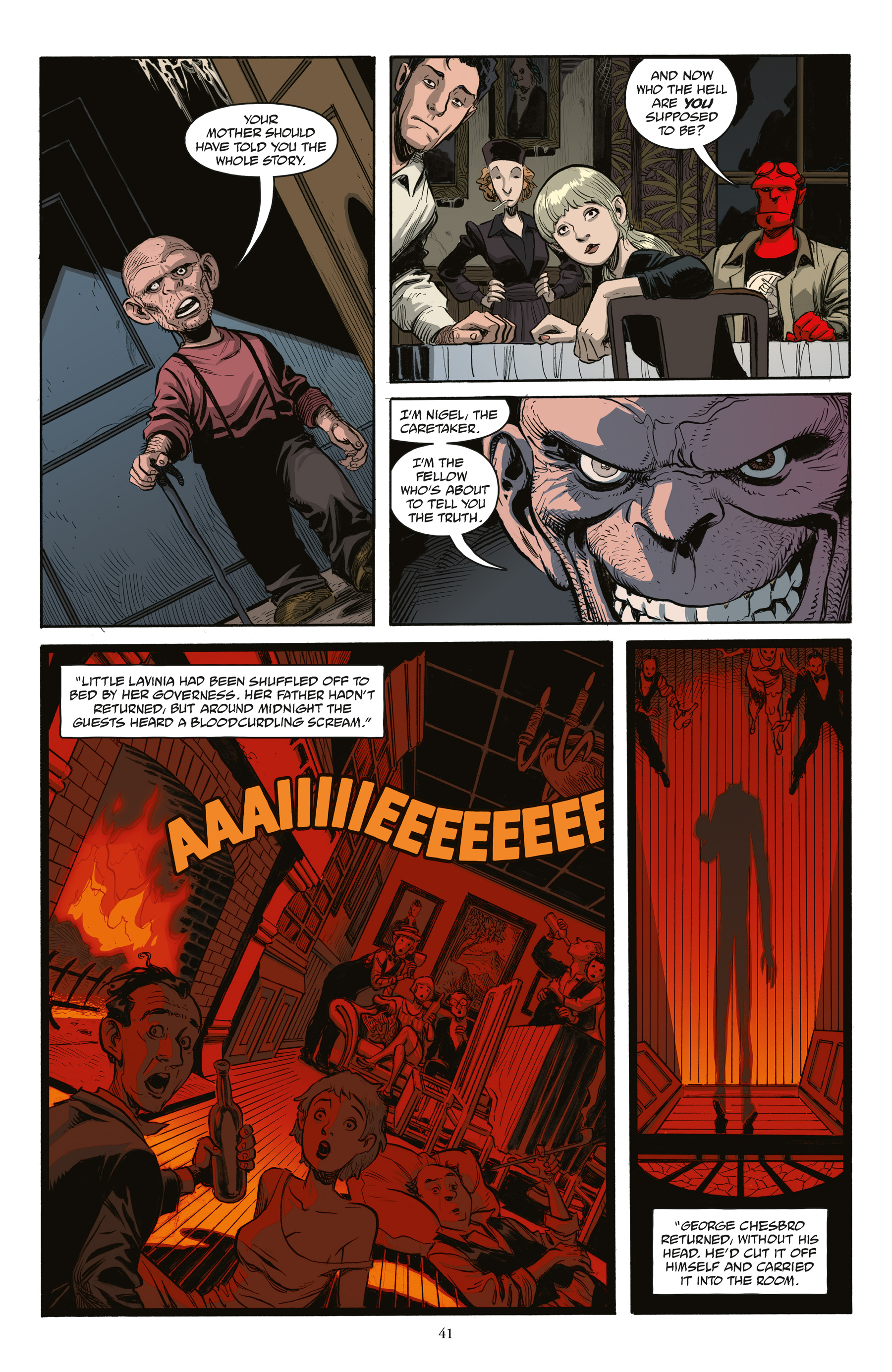 Read online Hellboy and the B.P.R.D.: The Secret of Chesbro House & Others comic -  Issue # TPB (Part 1) - 41