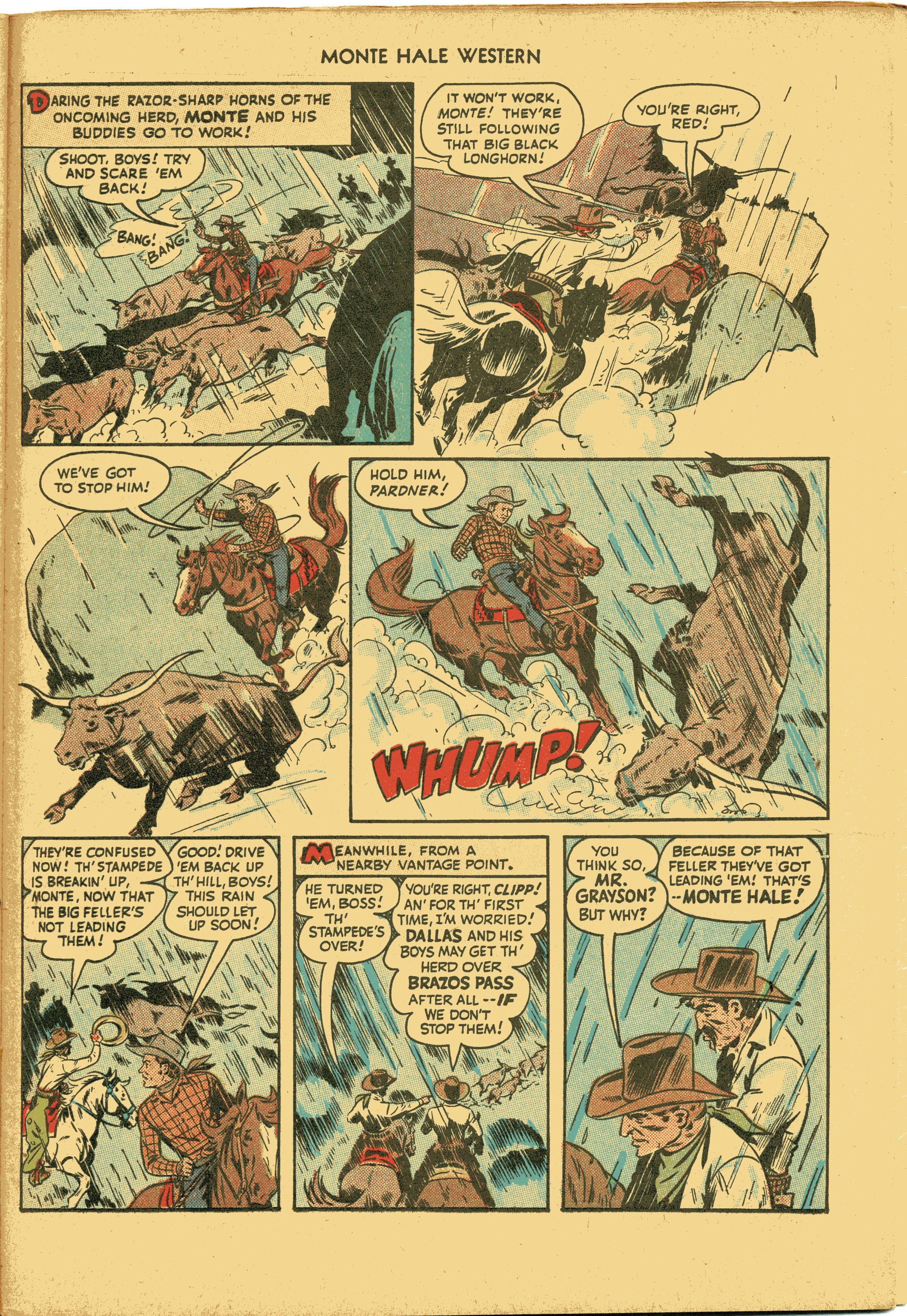 Read online Monte Hale Western comic -  Issue #31 - 43