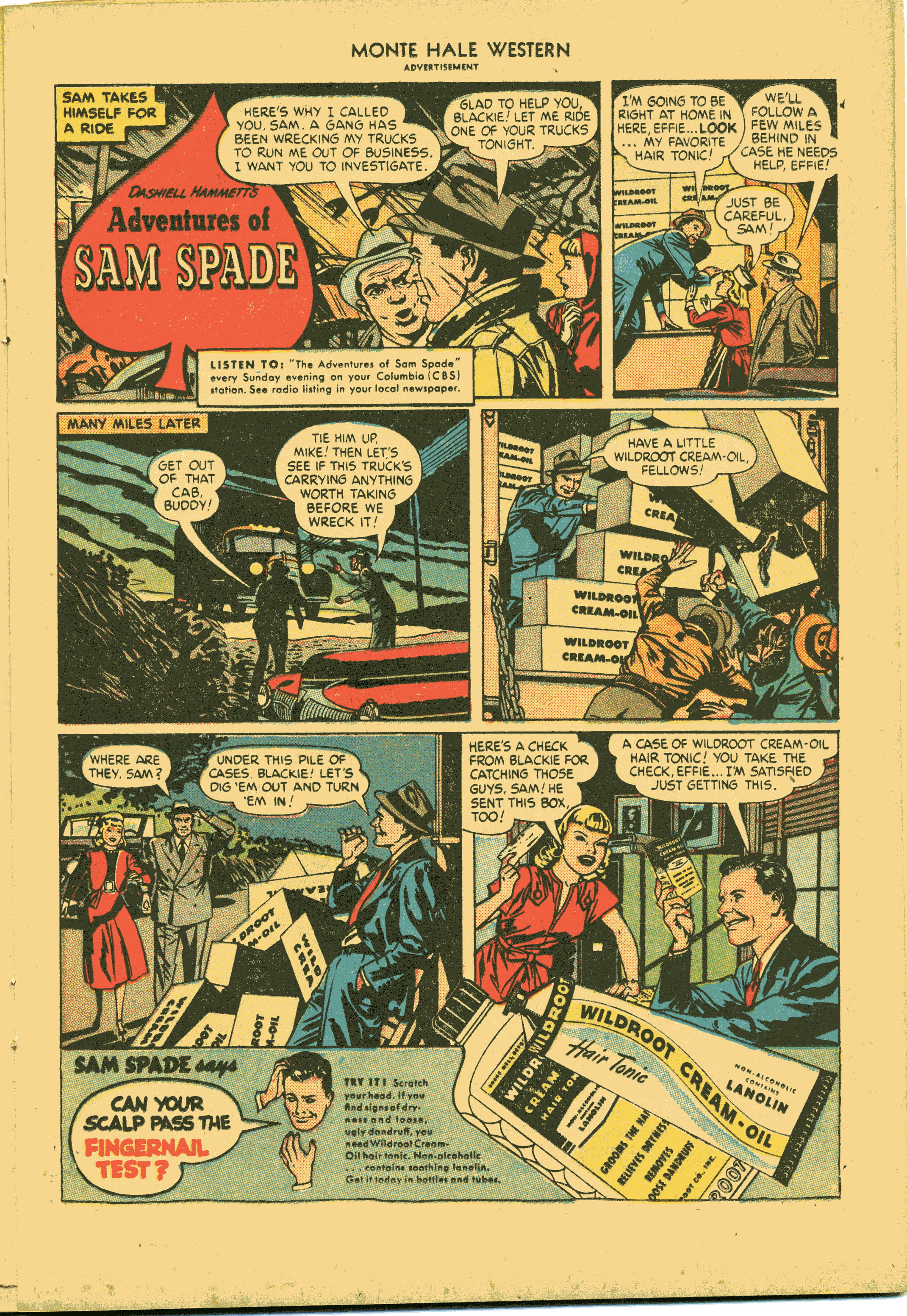Read online Monte Hale Western comic -  Issue #31 - 23