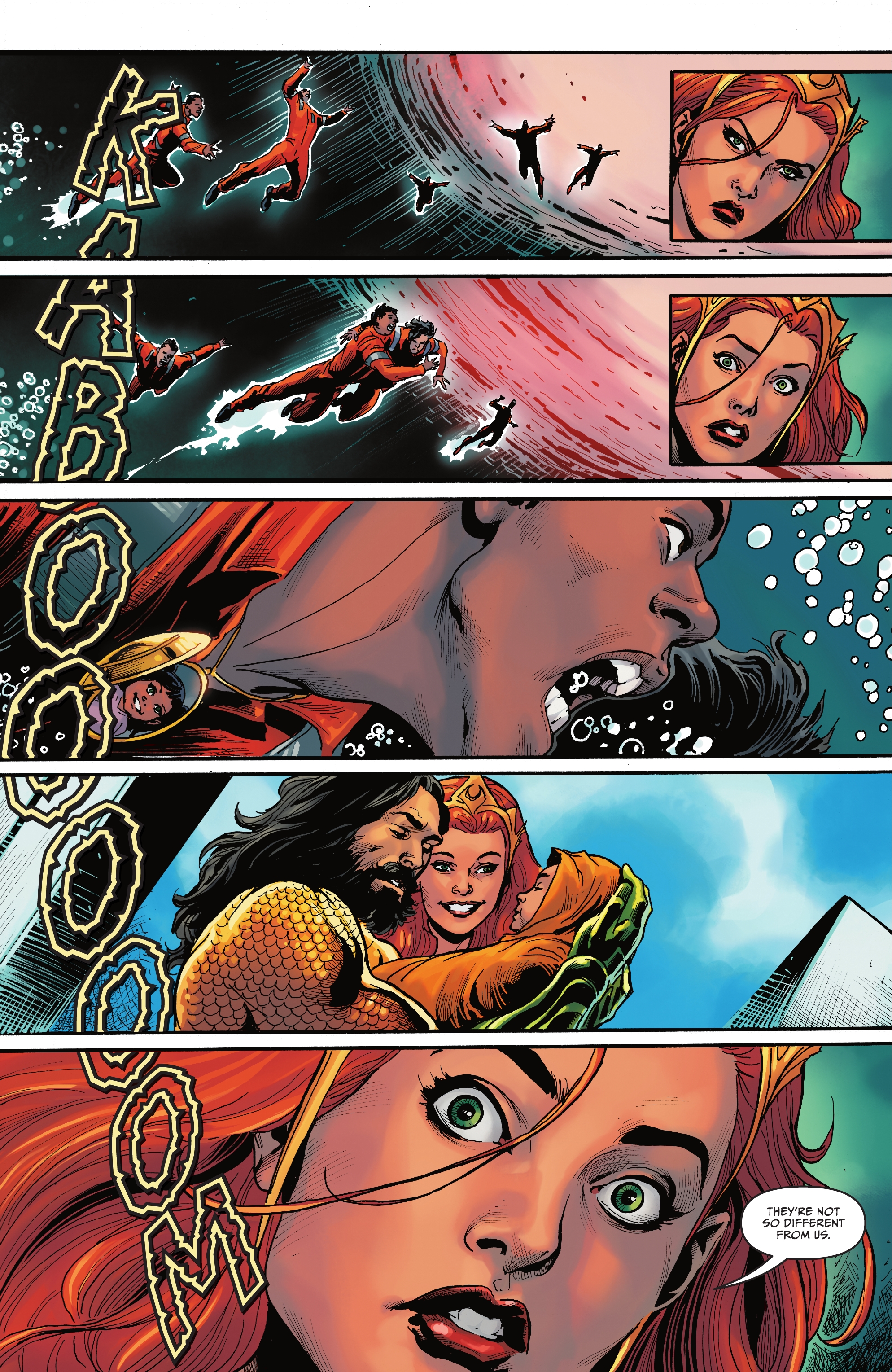Read online Aquaman: Through Fire and Water comic -  Issue # Full - 16