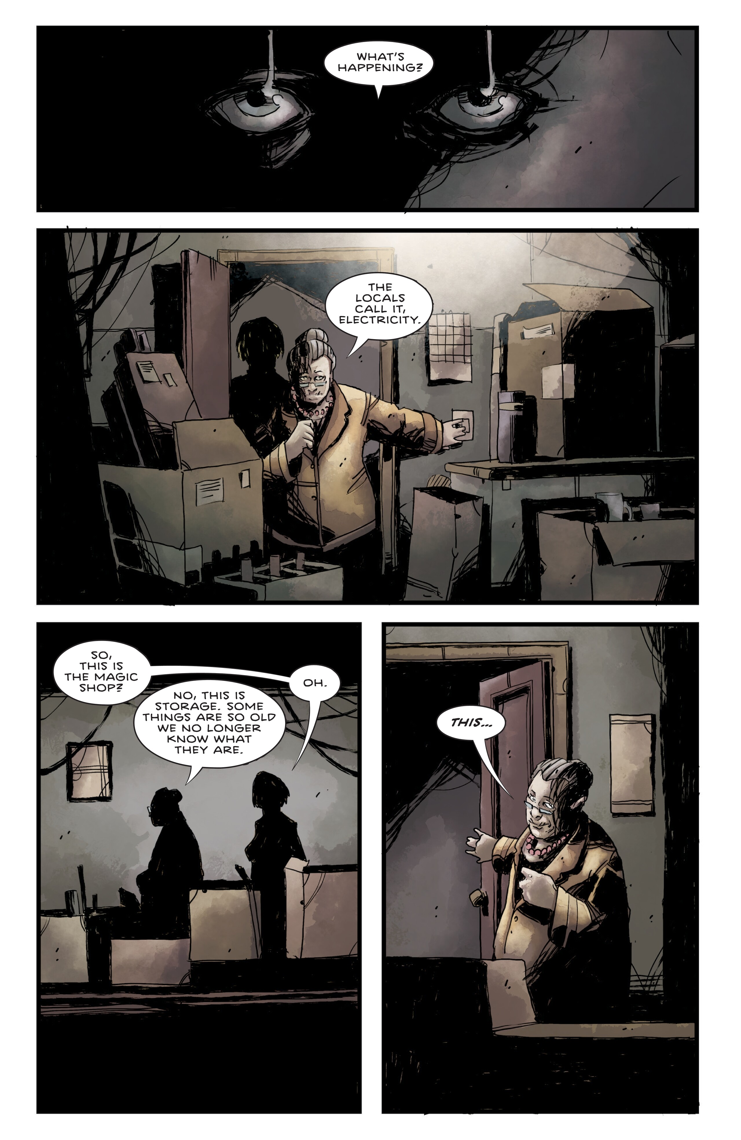 Read online The Case of the Bleeding Wall comic -  Issue #2 - 22