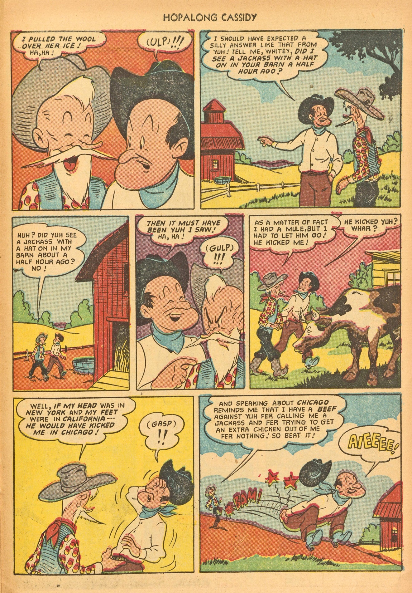Read online Hopalong Cassidy comic -  Issue #61 - 27