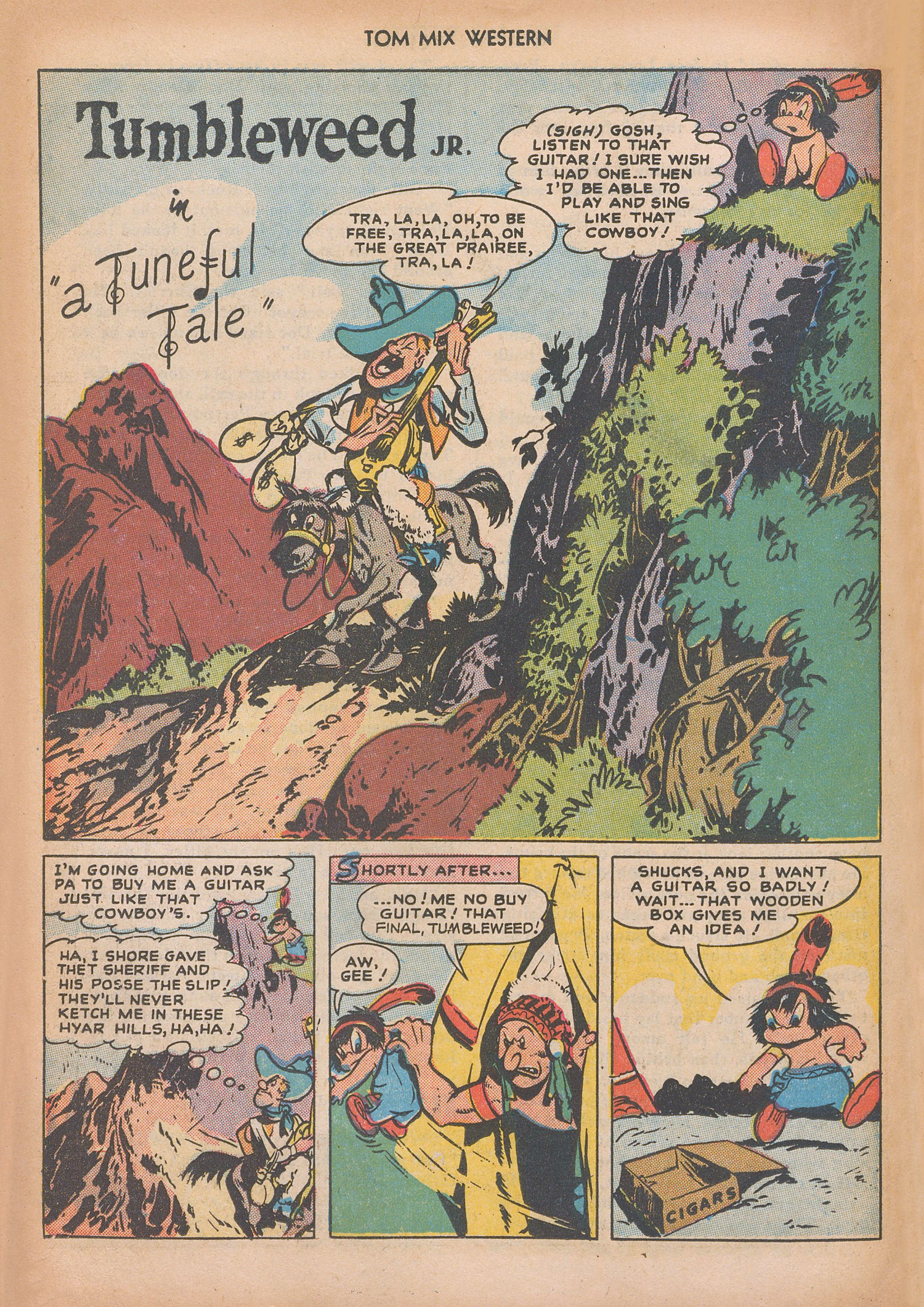 Read online Tom Mix Western (1948) comic -  Issue #10 - 26