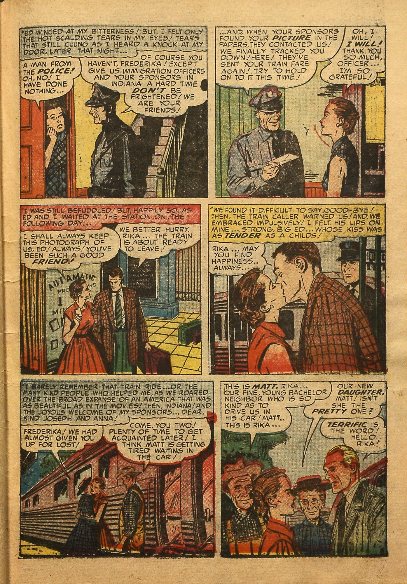 Read online Young Love (1949) comic -  Issue #30 - 38