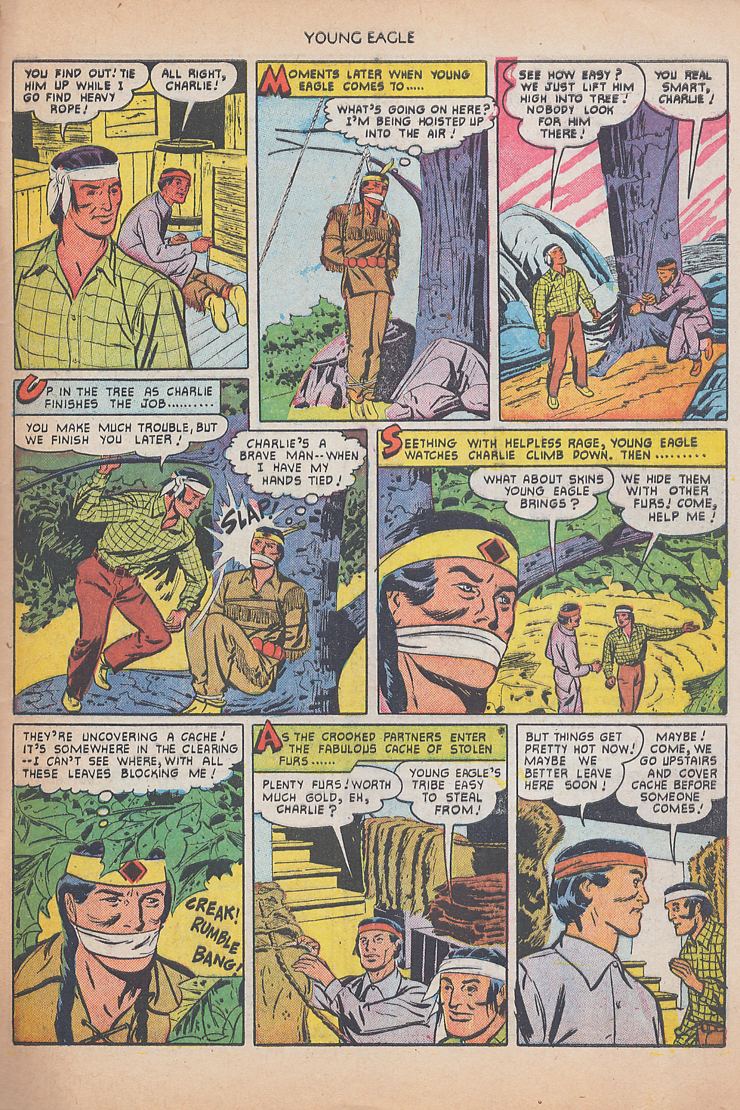 Read online Young Eagle comic -  Issue #3 - 29