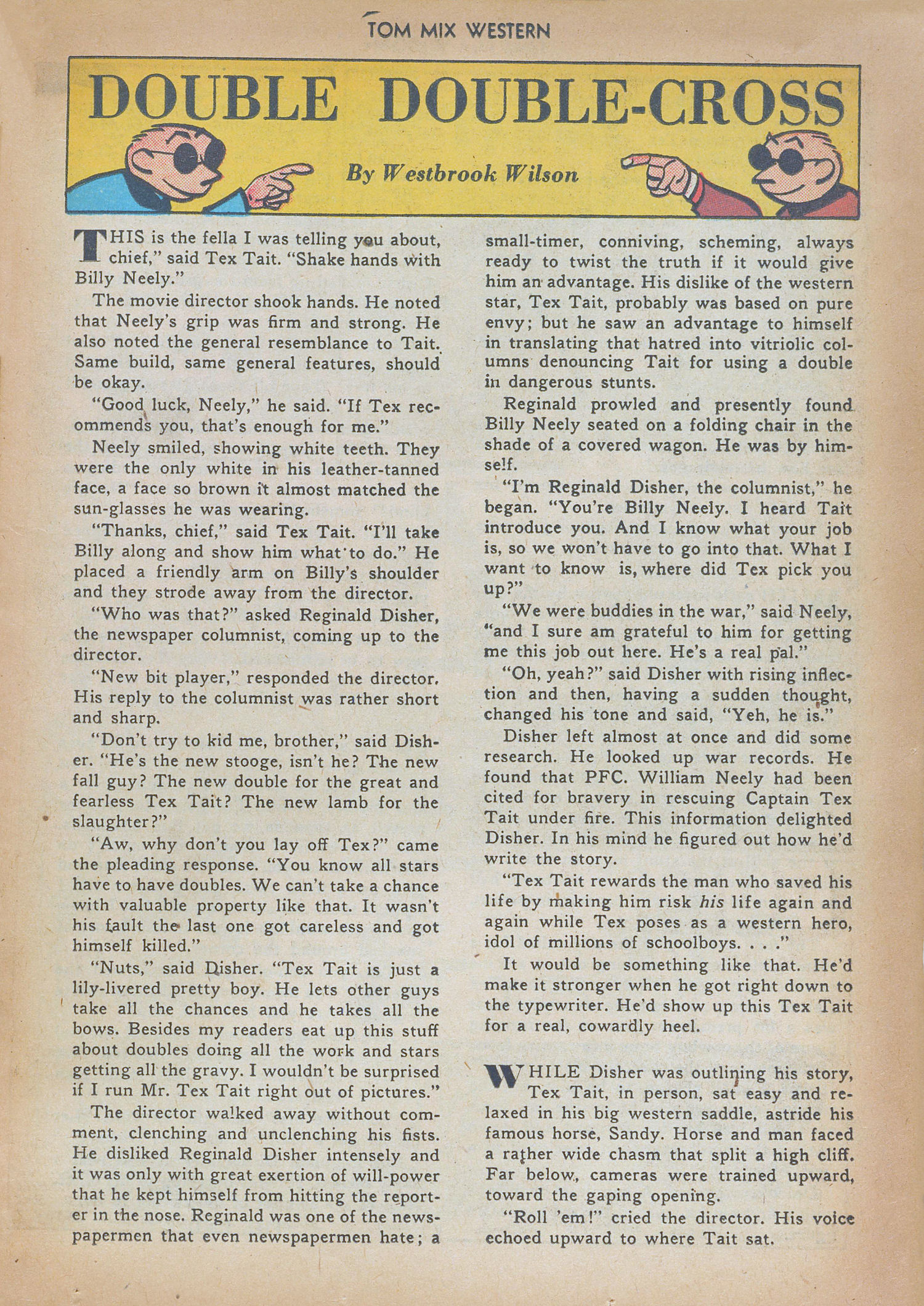 Read online Tom Mix Western (1948) comic -  Issue #14 - 23