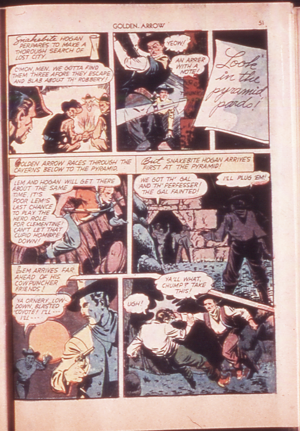 Read online Golden Arrow comic -  Issue #1 - 50