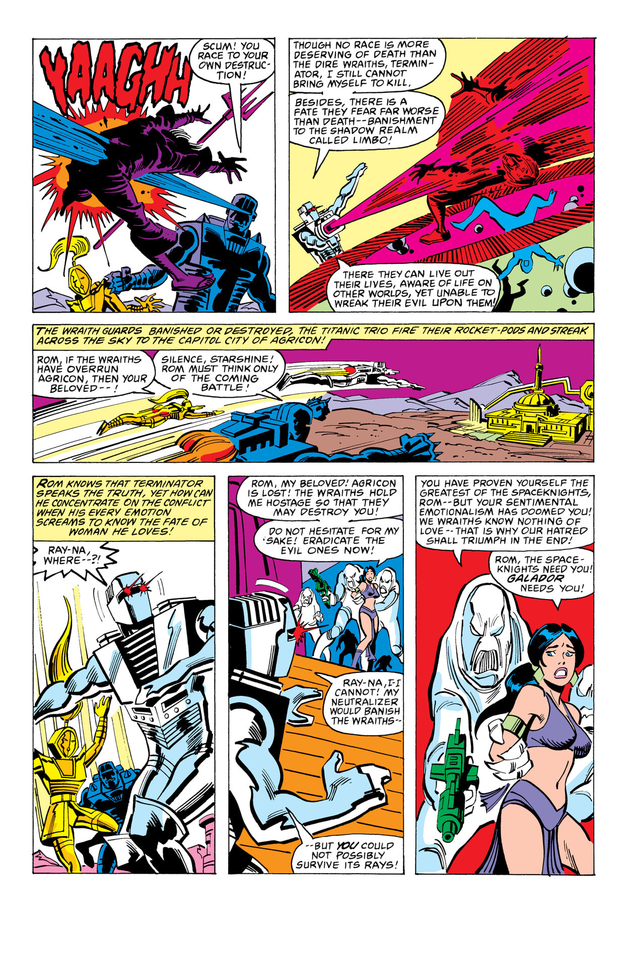 Read online Rom: The Original Marvel Years Omnibus comic -  Issue # TPB (Part 3) - 92