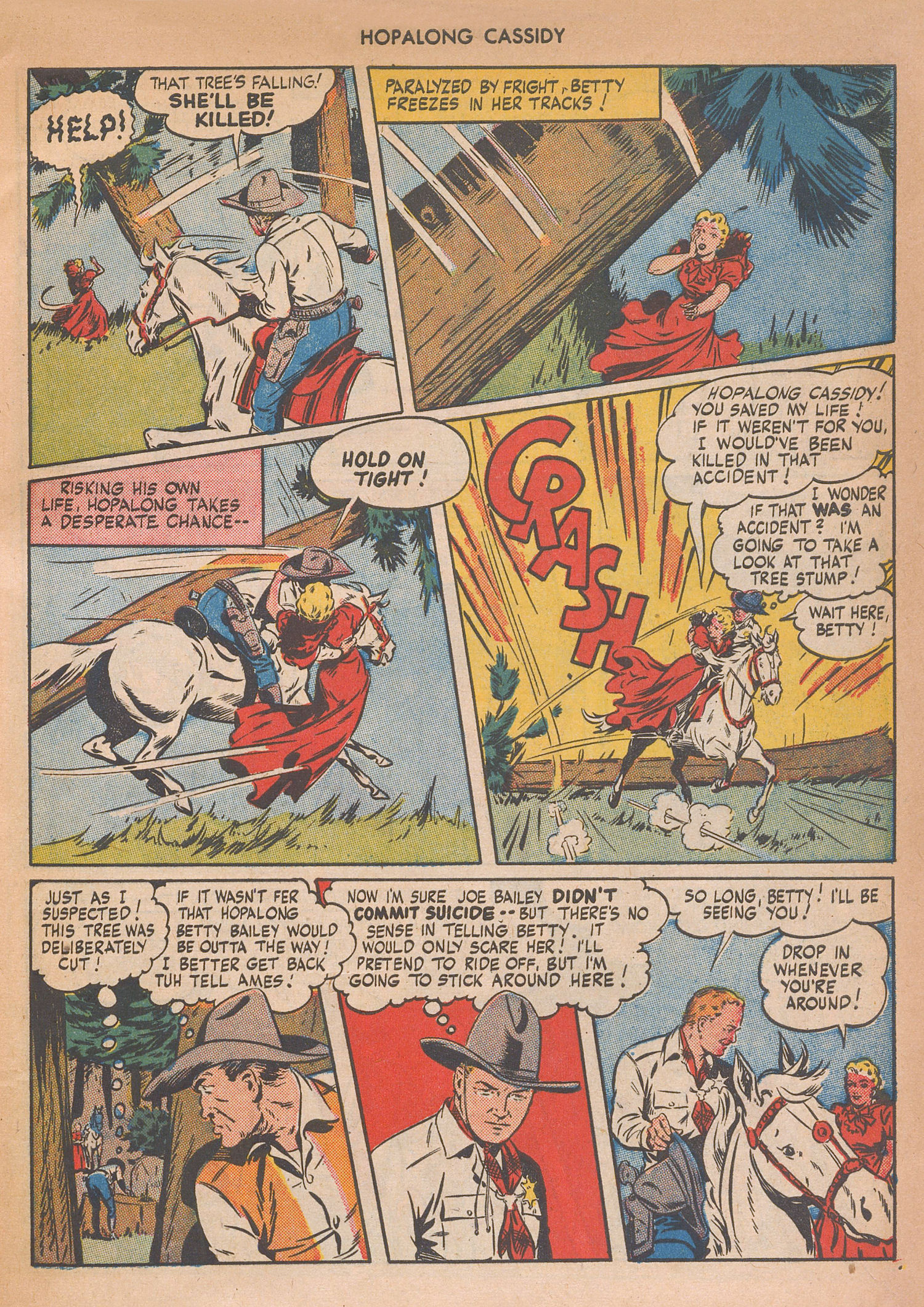Read online Hopalong Cassidy comic -  Issue #4 - 9
