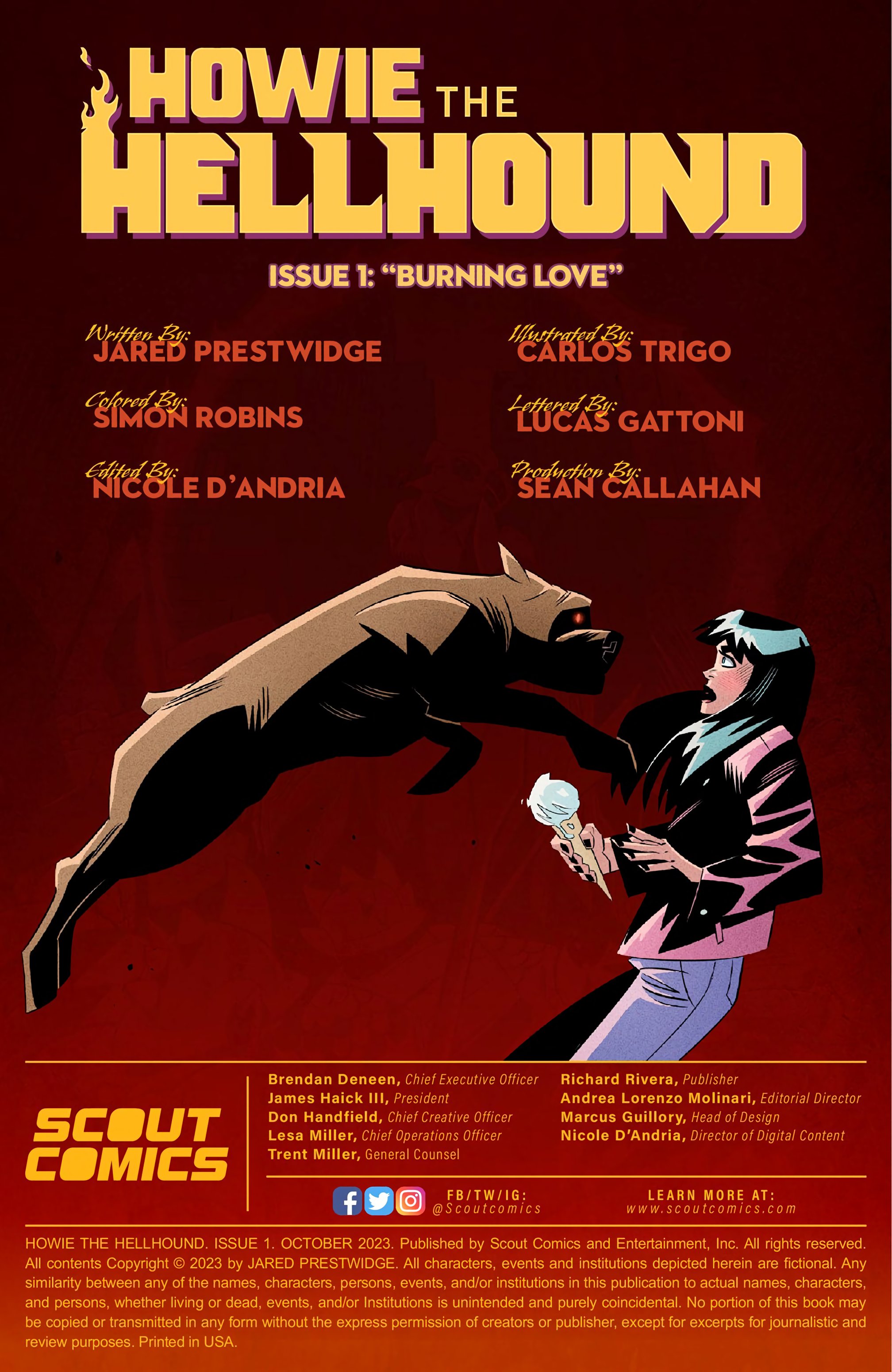 Read online Howie the Hellhound comic -  Issue #1 - 2